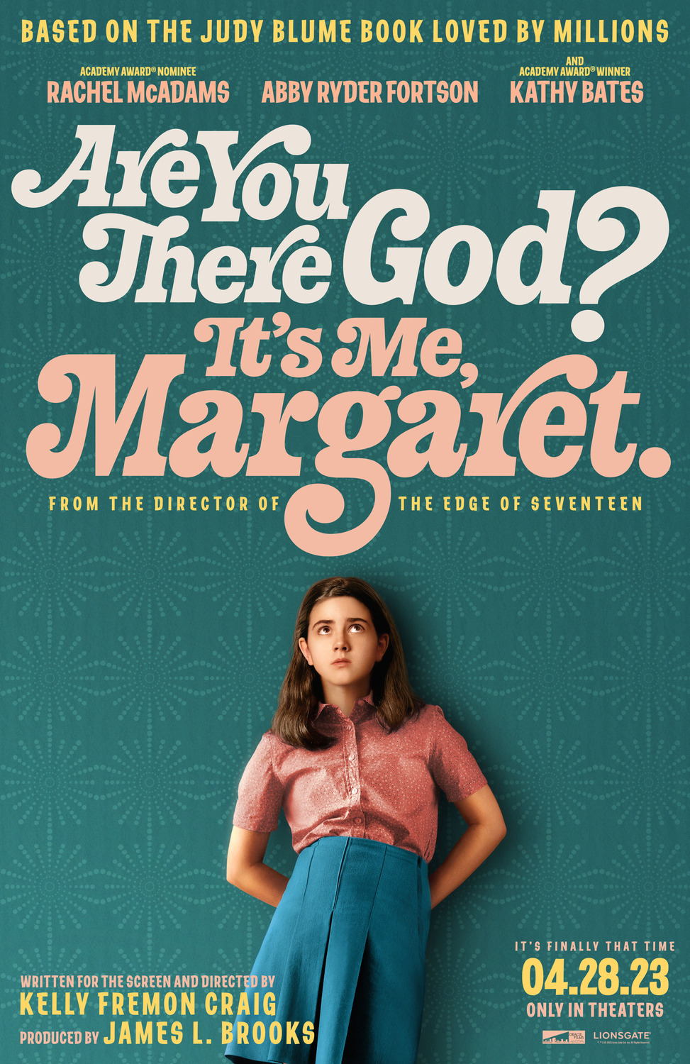 Extra Large Movie Poster Image for Are You There God? It's Me, Margaret. (#1 of 4)