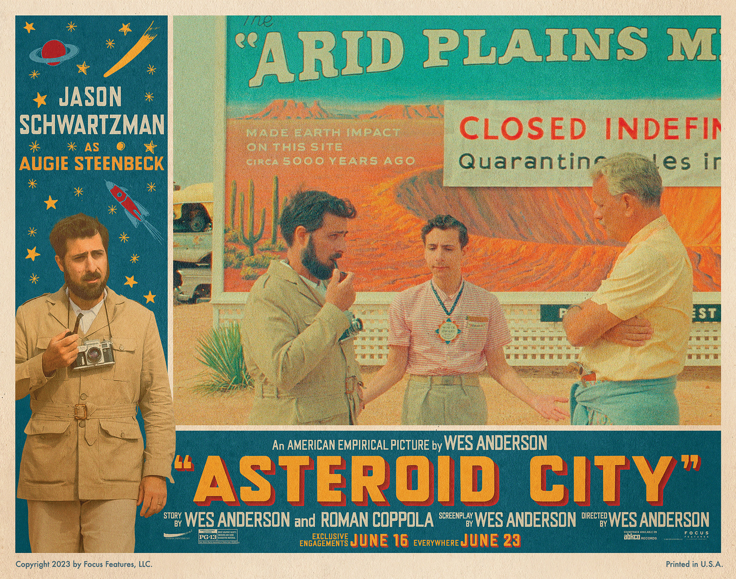 Extra Large Movie Poster Image for Asteroid City (#13 of 20)