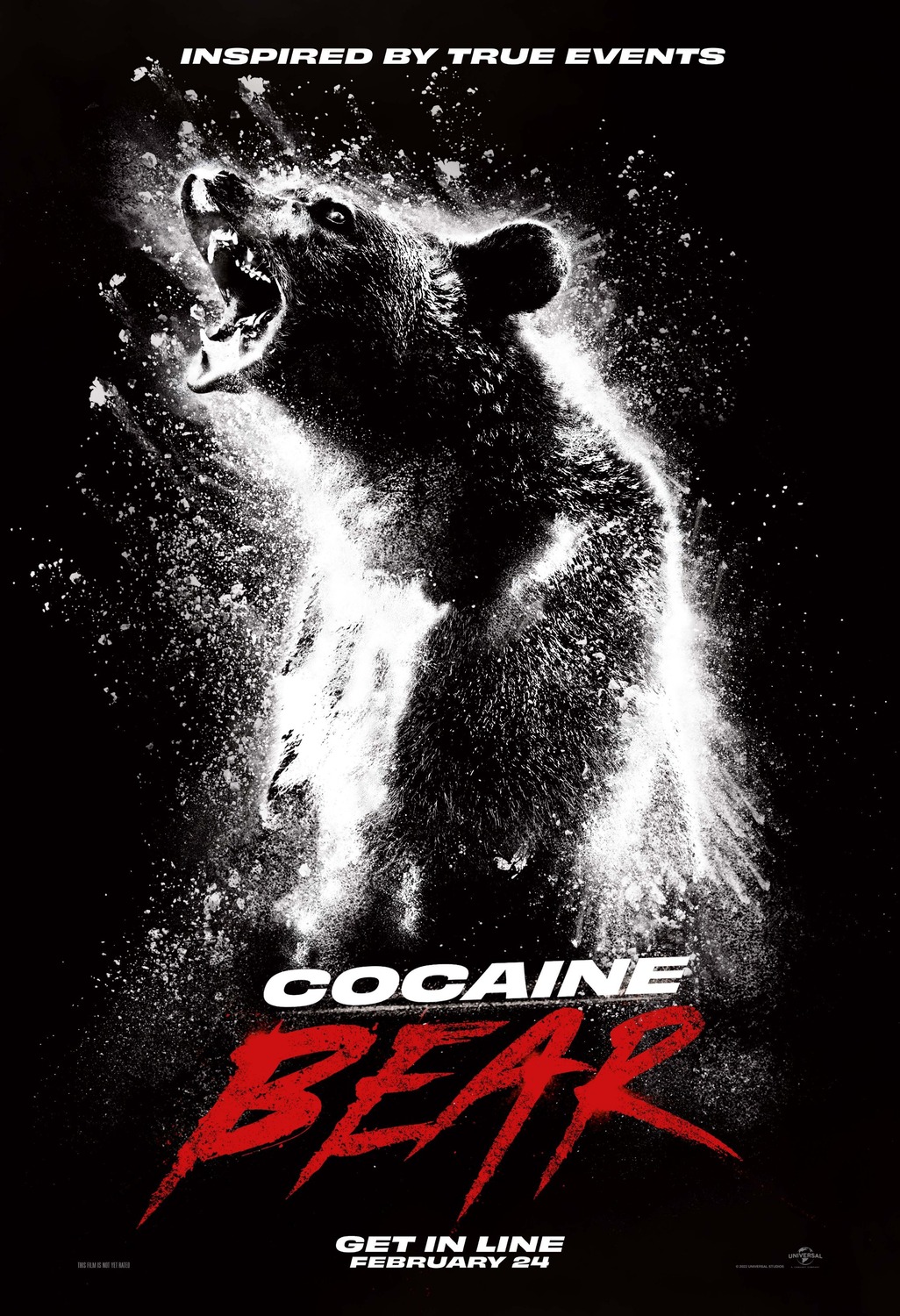 Extra Large Movie Poster Image for Cocaine Bear 