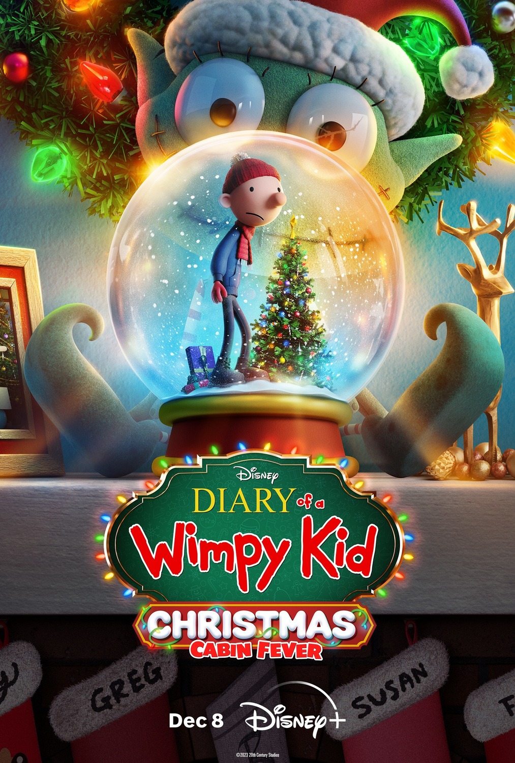 Extra Large Movie Poster Image for Diary of a Wimpy Kid Christmas: Cabin Fever (#3 of 4)