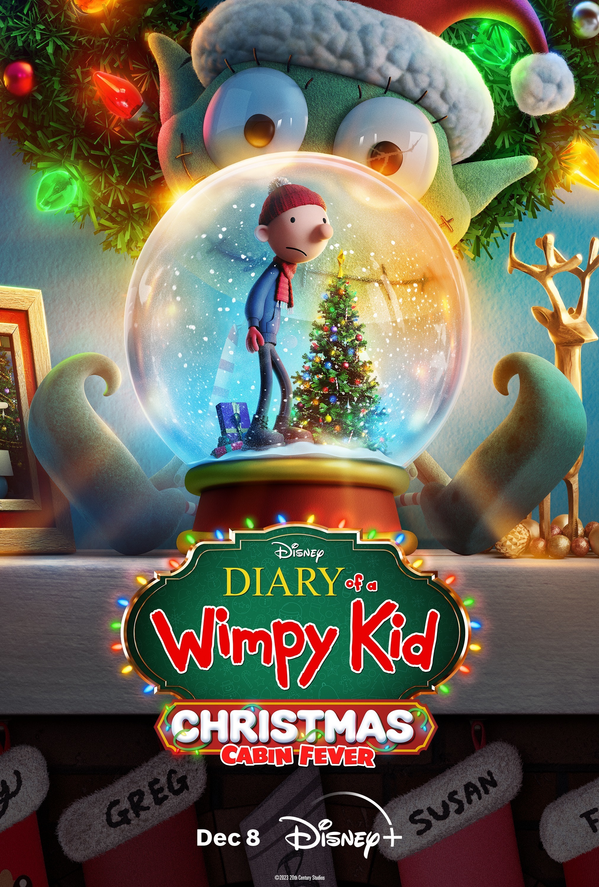 Mega Sized Movie Poster Image for Diary of a Wimpy Kid Christmas: Cabin Fever (#3 of 4)