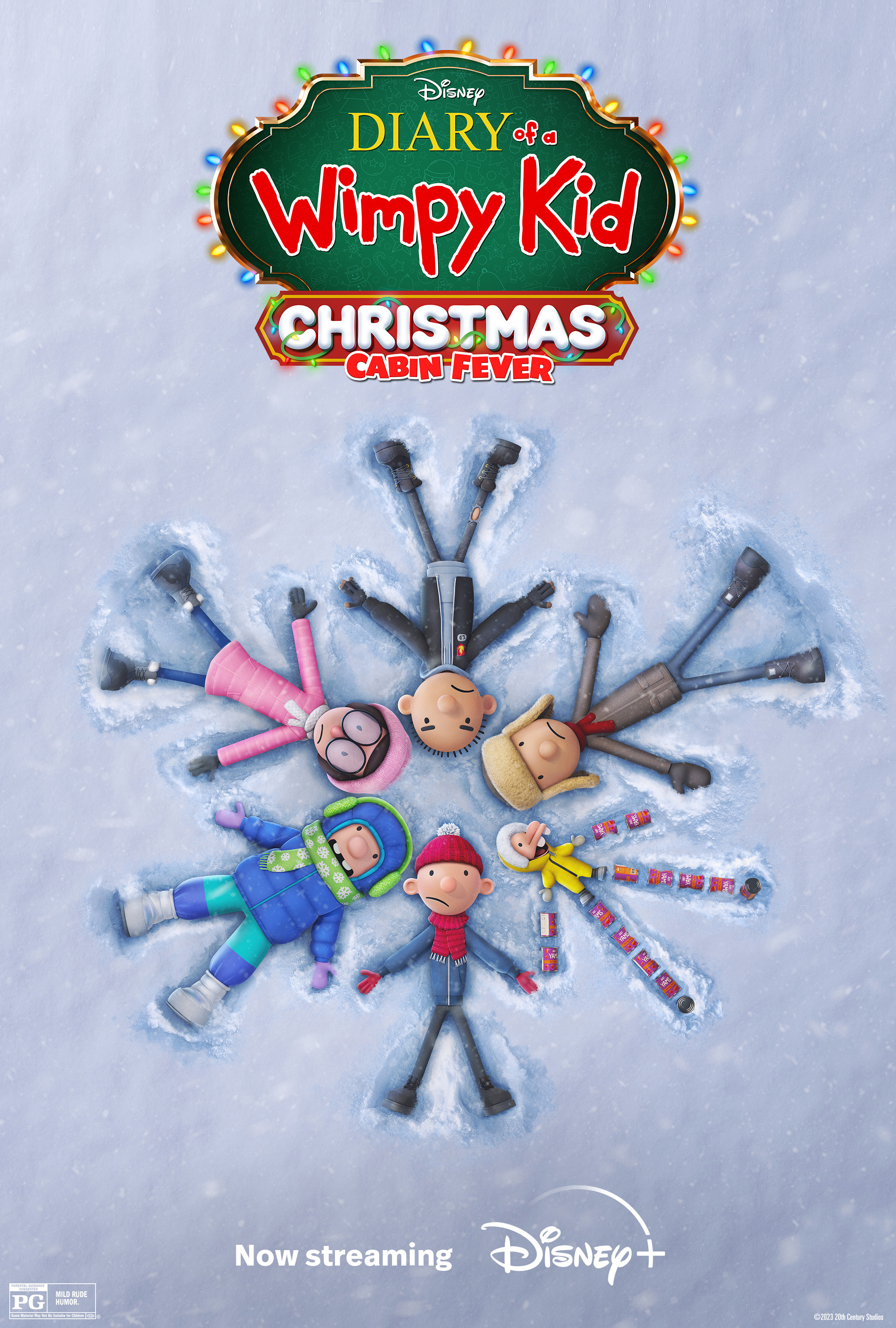 Mega Sized Movie Poster Image for Diary of a Wimpy Kid Christmas: Cabin Fever (#4 of 4)
