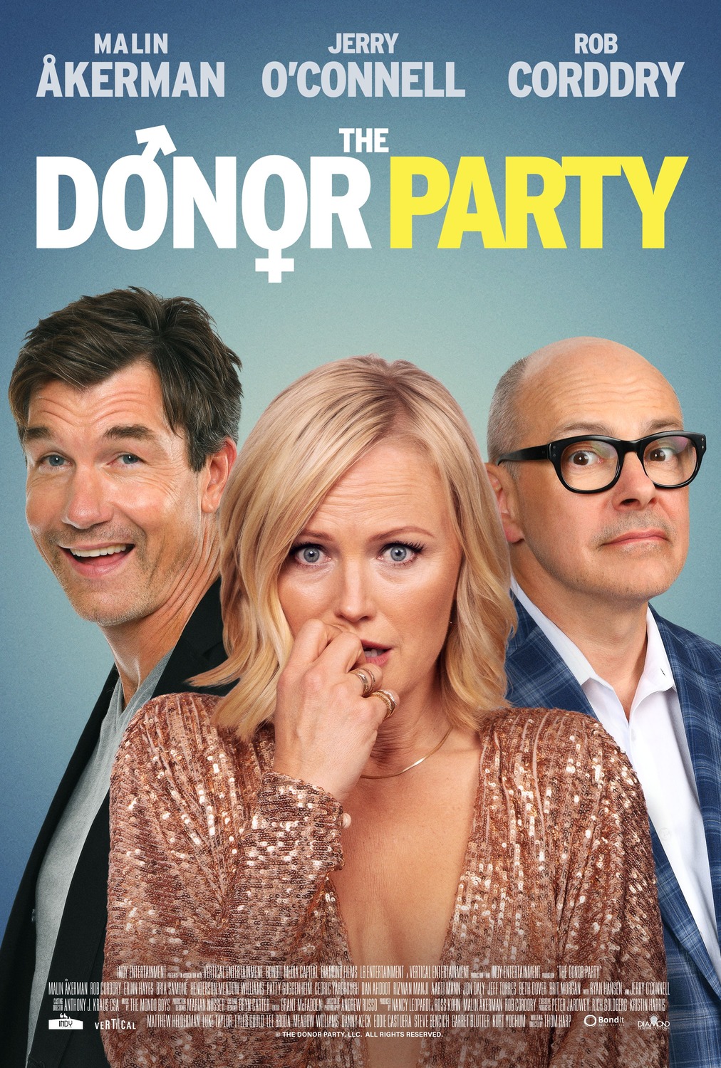 Extra Large Movie Poster Image for The Donor Party 