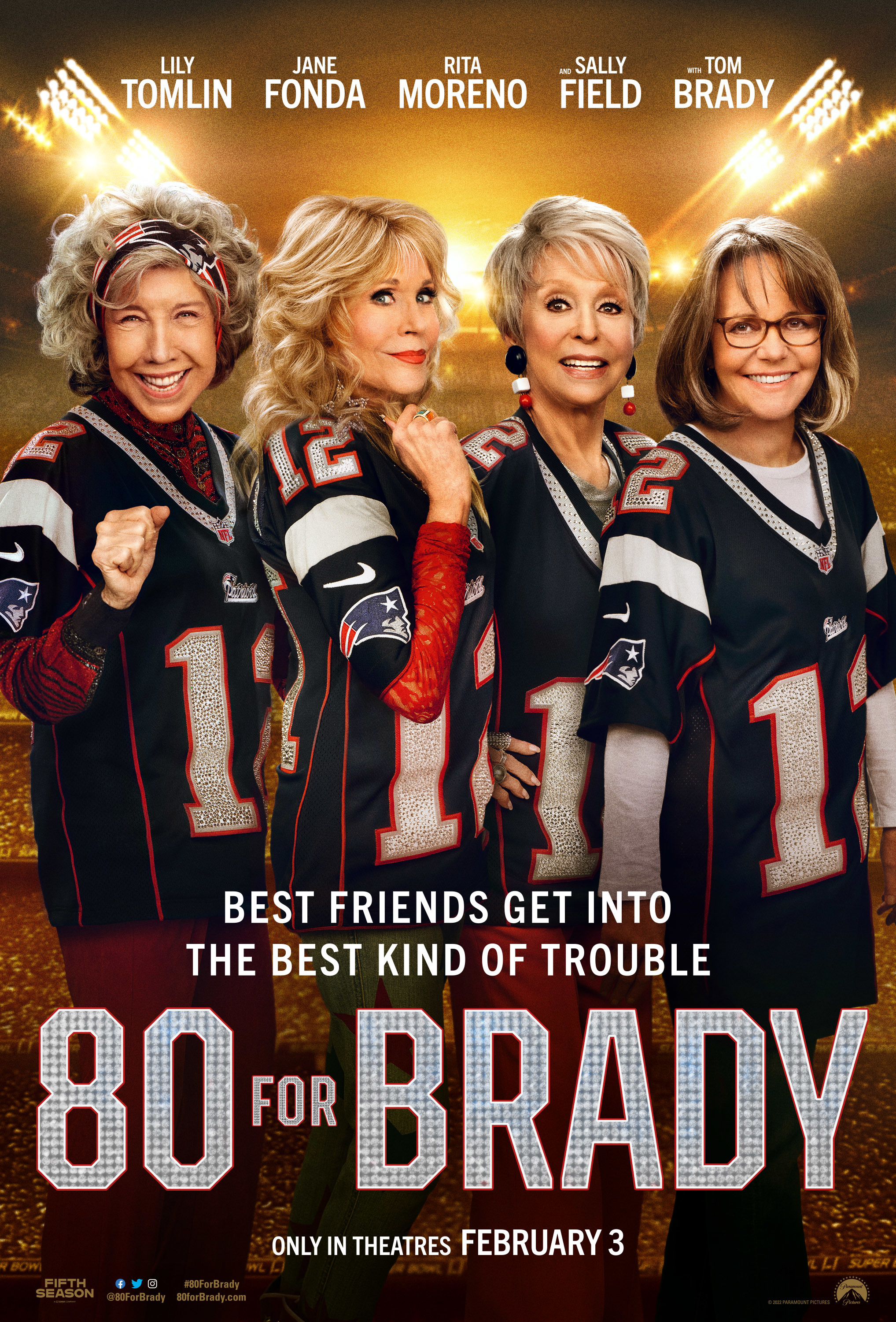 Mega Sized Movie Poster Image for 80 for Brady 