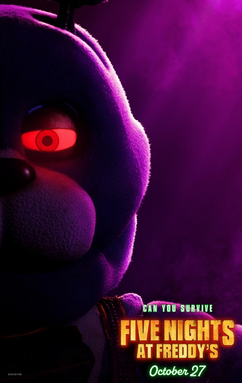 Five Nights at Freddy's Movie Poster