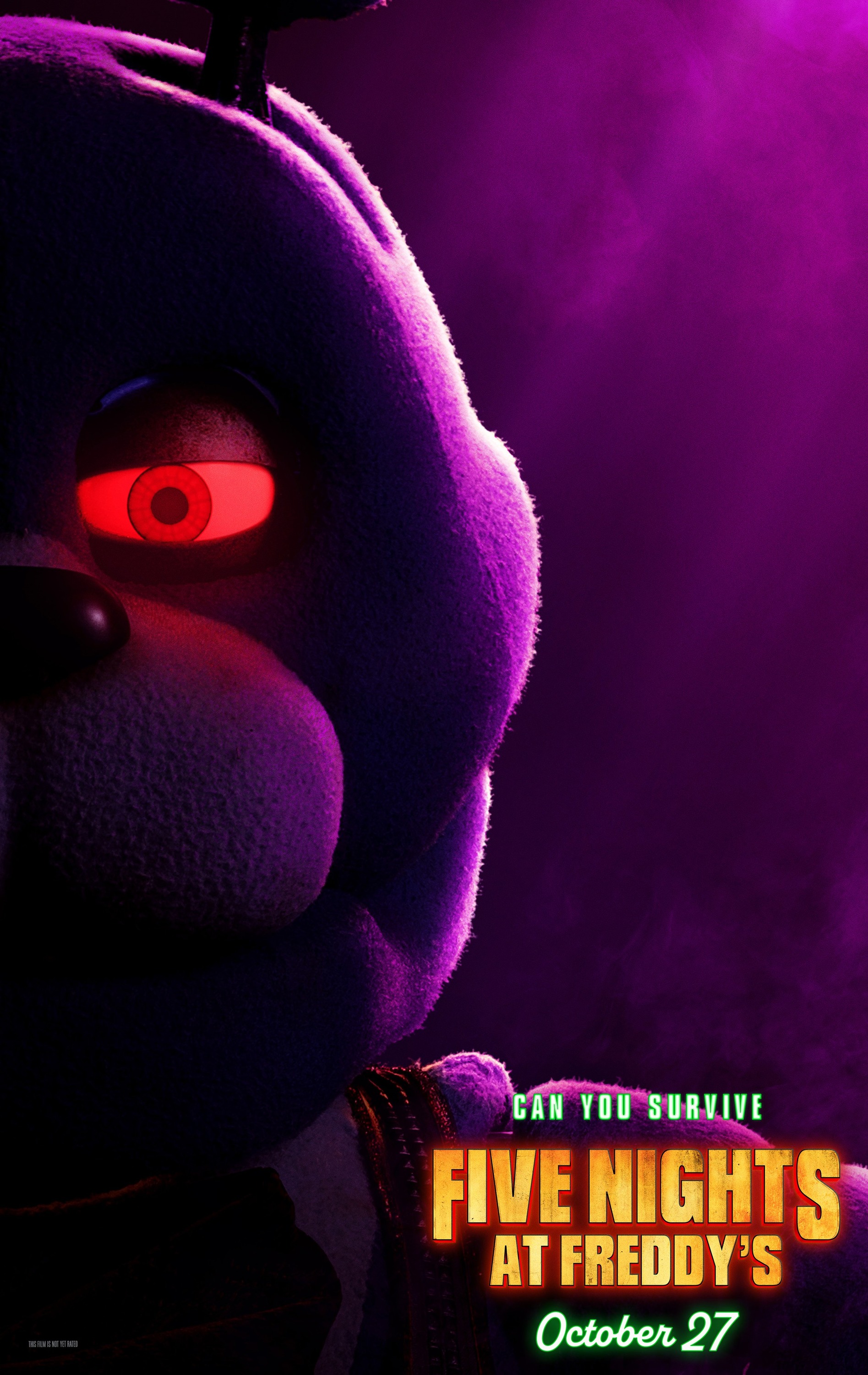 Mega Sized Movie Poster Image for Five Nights at Freddy's (#2 of 12)