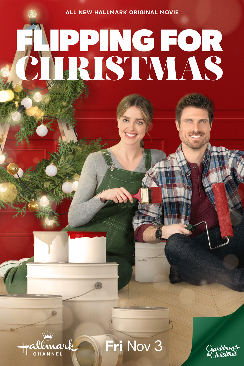 Extra Large Movie Poster Image for Flipping for Christmas 
