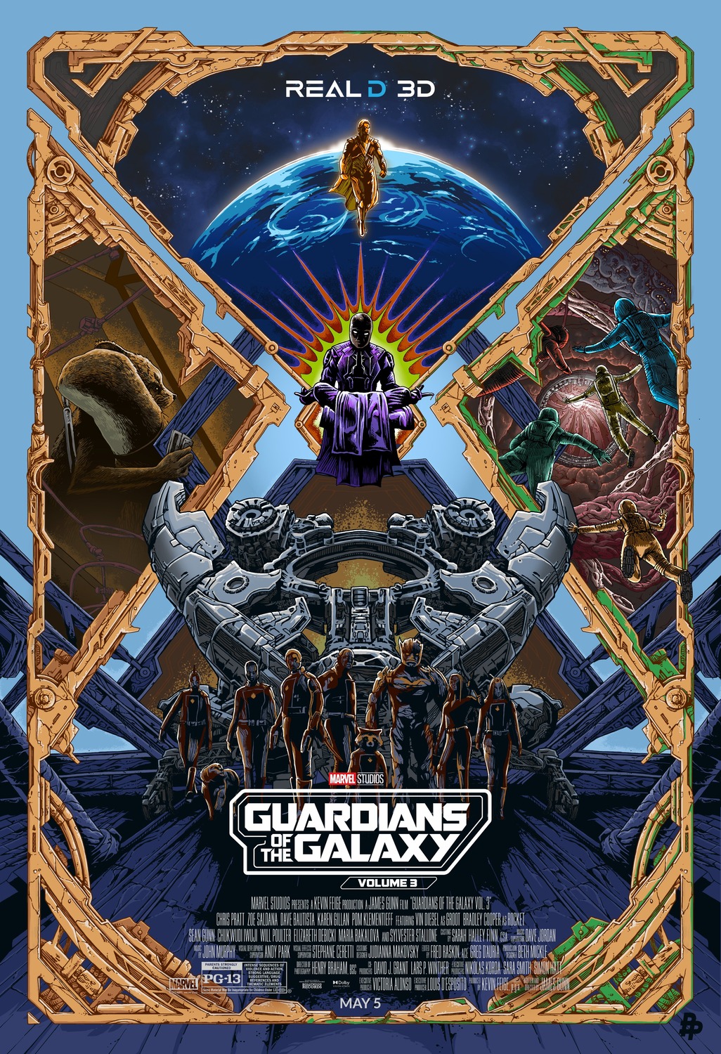 Extra Large Movie Poster Image for Guardians of the Galaxy Vol. 3 (#19 of 20)