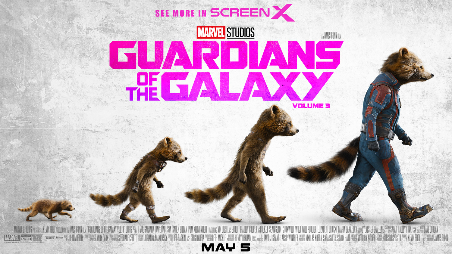 Extra Large Movie Poster Image for Guardians of the Galaxy Vol. 3 (#5 of 20)