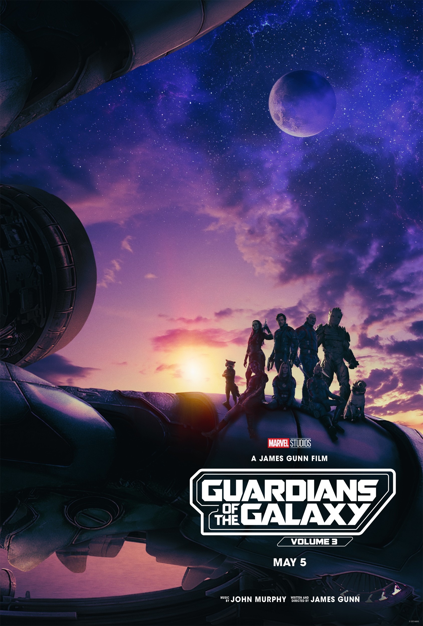 Mega Sized Movie Poster Image for Guardians of the Galaxy Vol. 3 (#1 of 20)