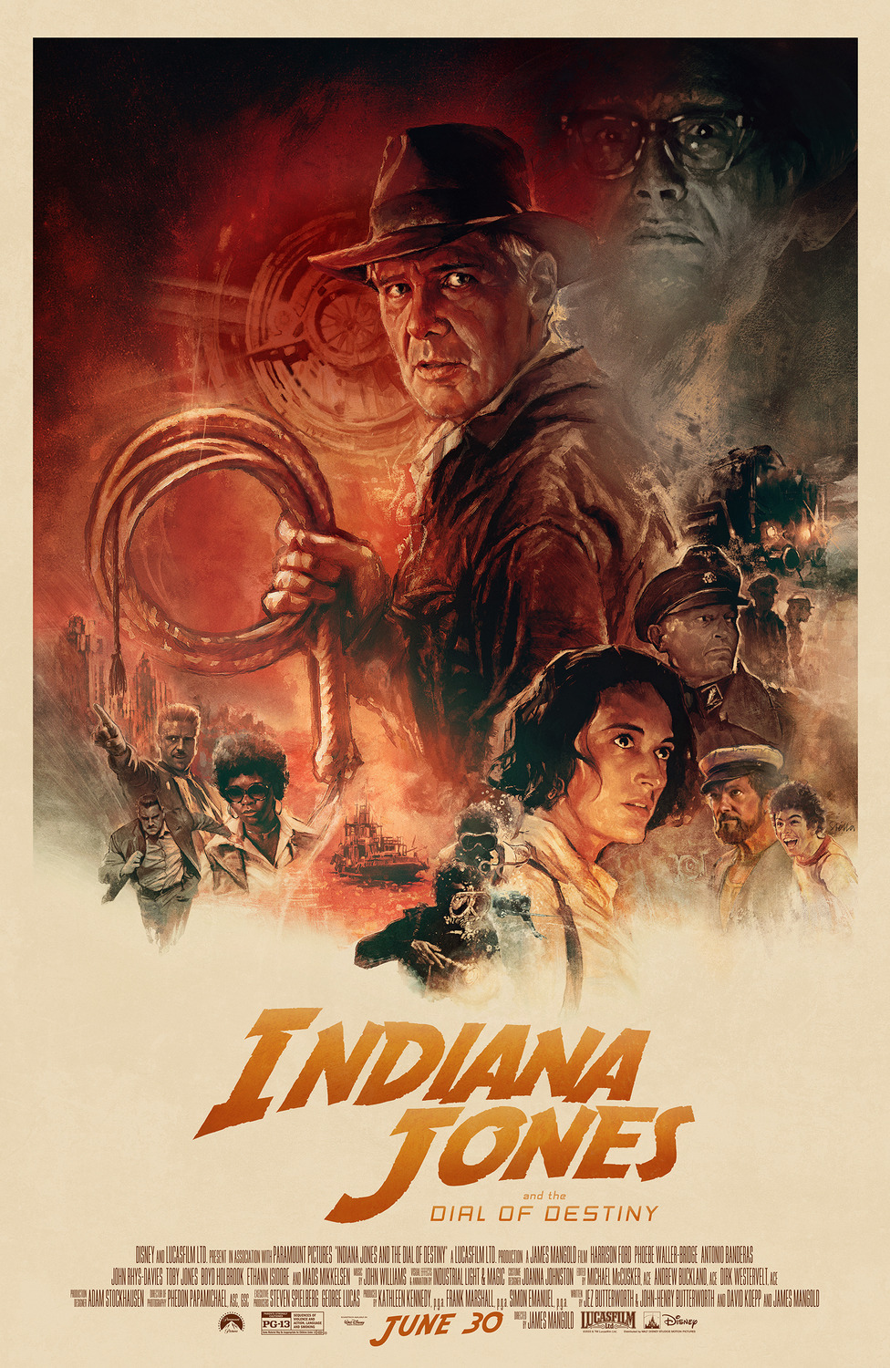 Extra Large Movie Poster Image for Indiana Jones and the Dial of Destiny (#2 of 16)