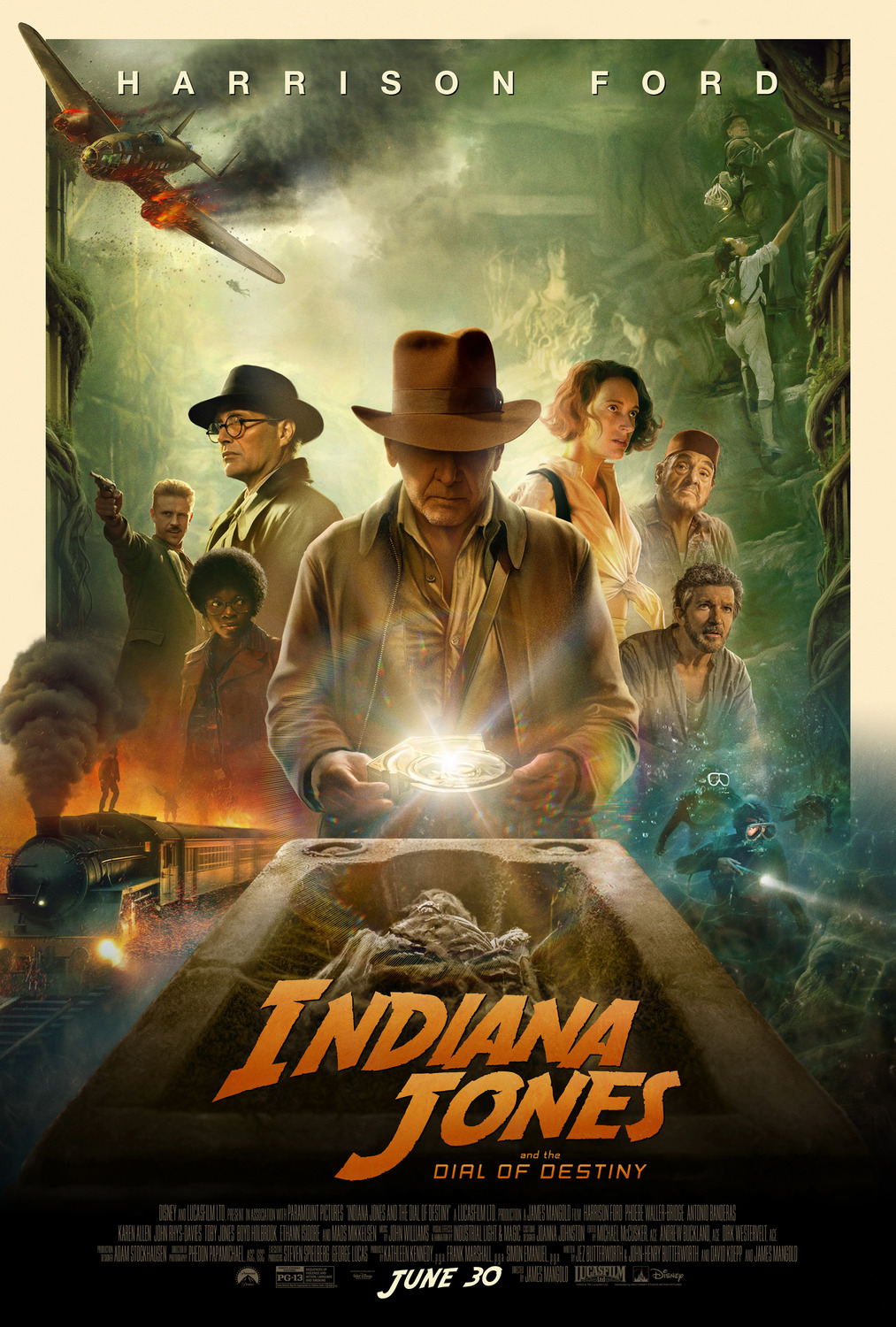 Extra Large Movie Poster Image for Indiana Jones and the Dial of Destiny (#7 of 16)