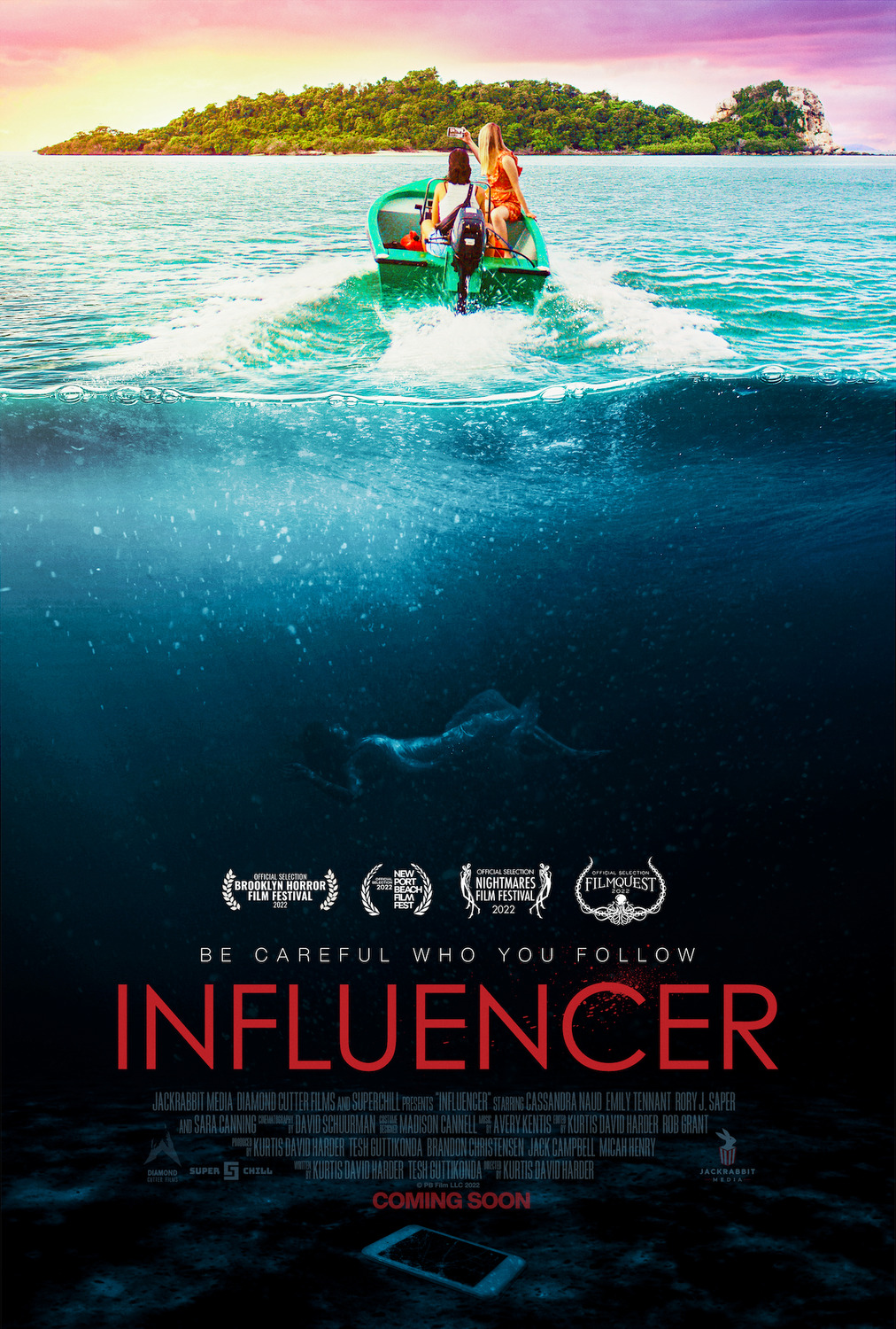 Extra Large Movie Poster Image for Influencer 