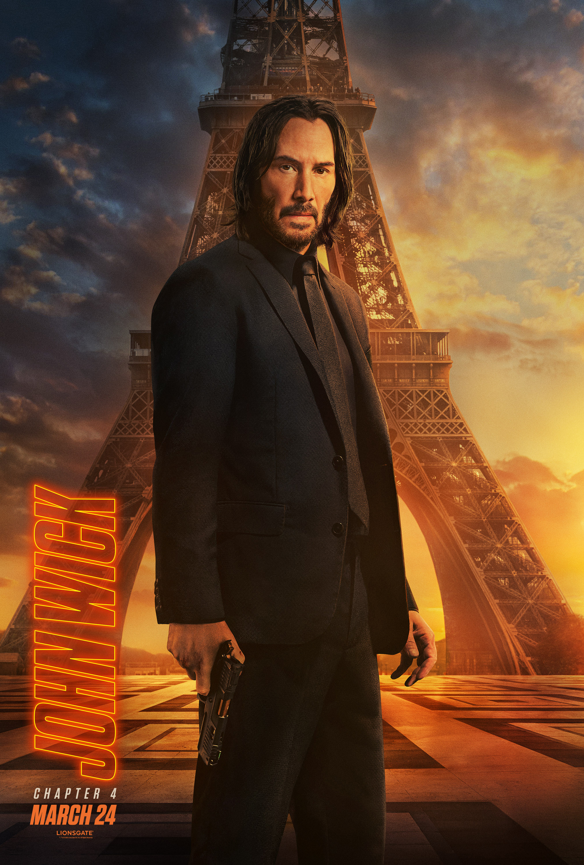 Mega Sized Movie Poster Image for John Wick: Chapter 4 (#3 of 31)