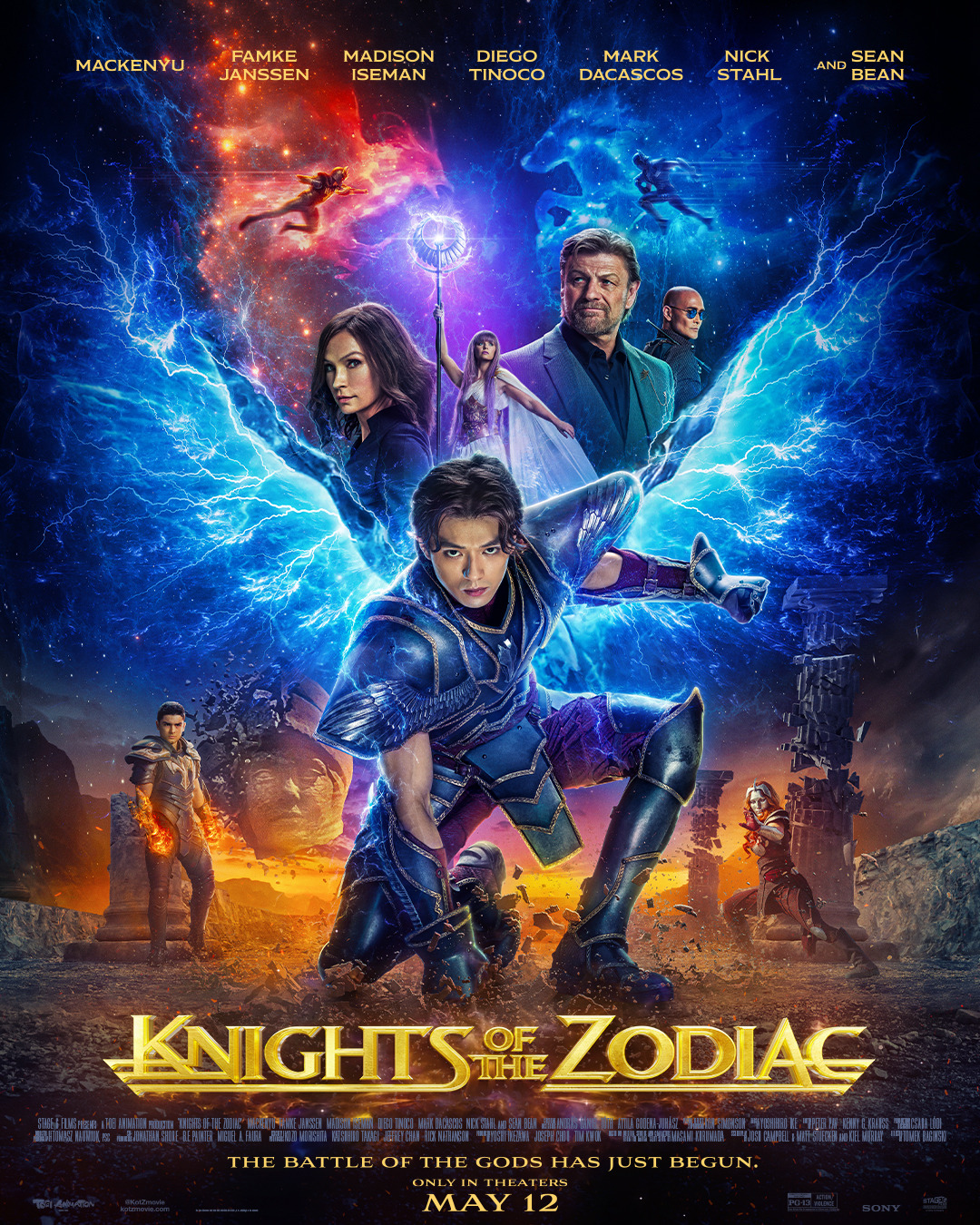 Extra Large Movie Poster Image for Knights of the Zodiac (#2 of 10)