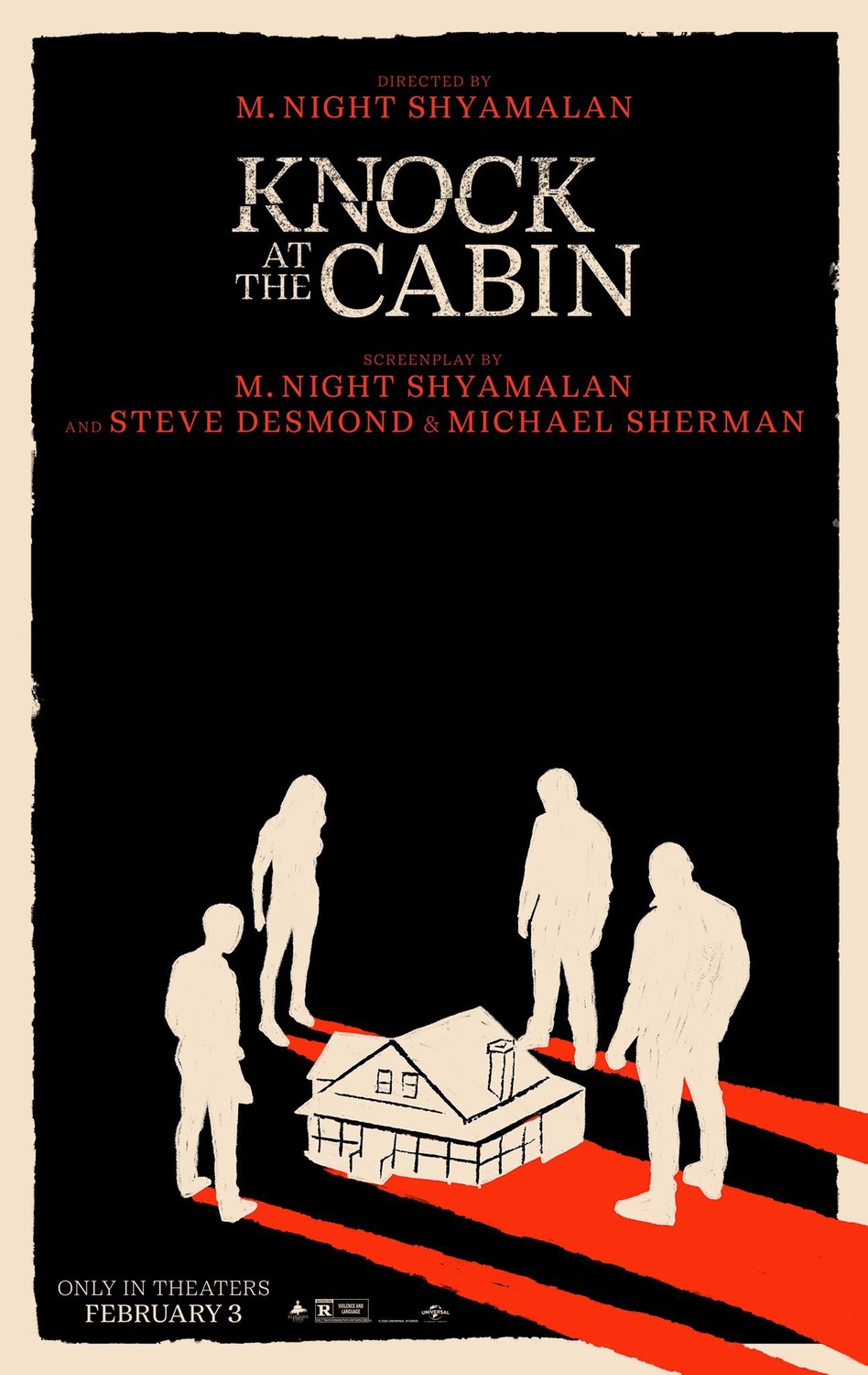 Extra Large Movie Poster Image for Knock at the Cabin (#3 of 4)