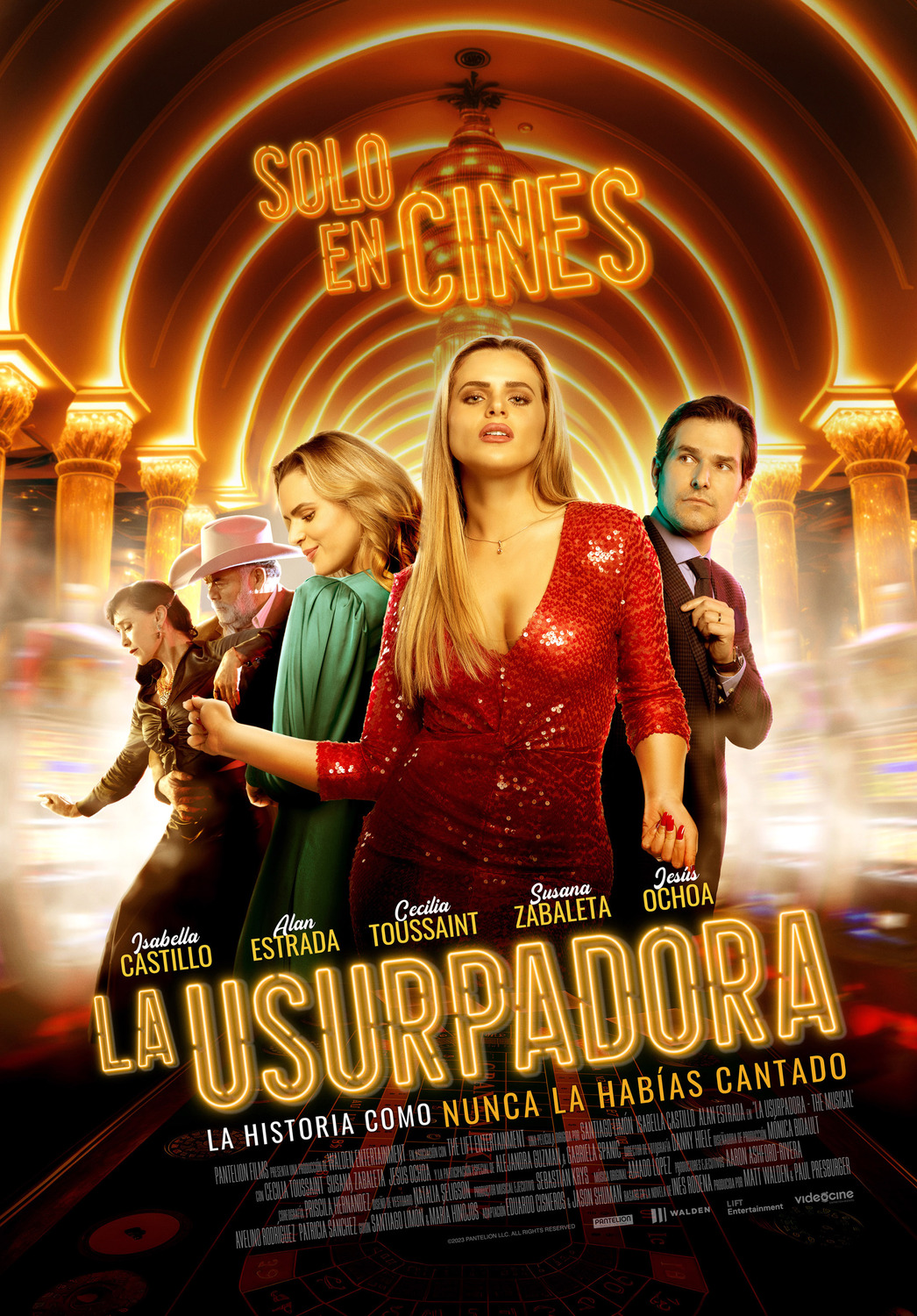 Extra Large Movie Poster Image for La Usurpadora, the Musical (#2 of 3)