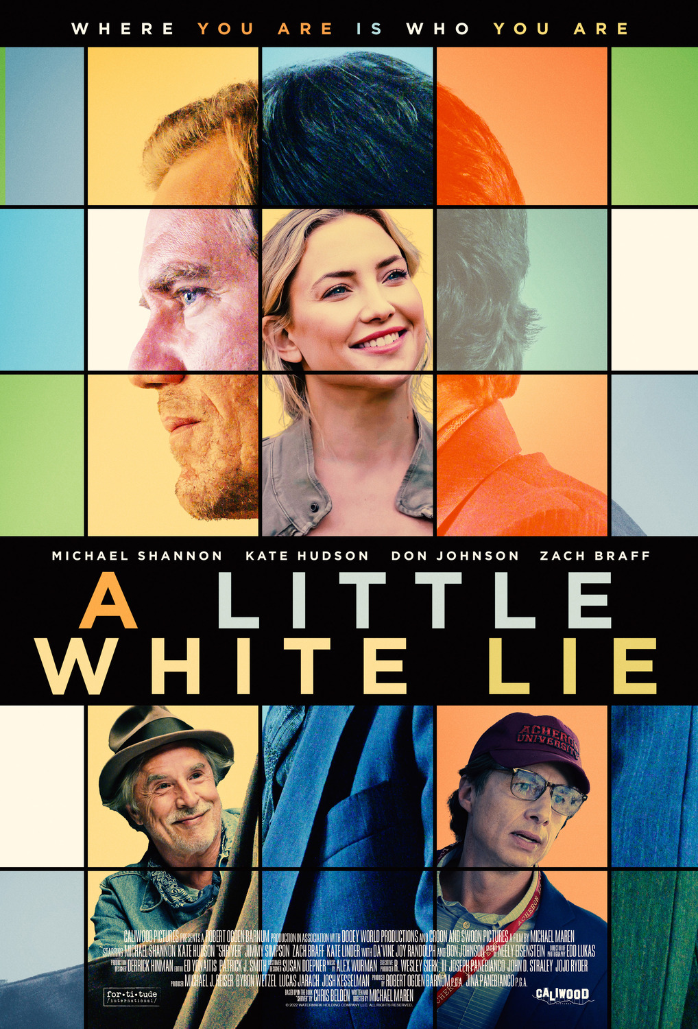 Extra Large Movie Poster Image for A Little White Lie 