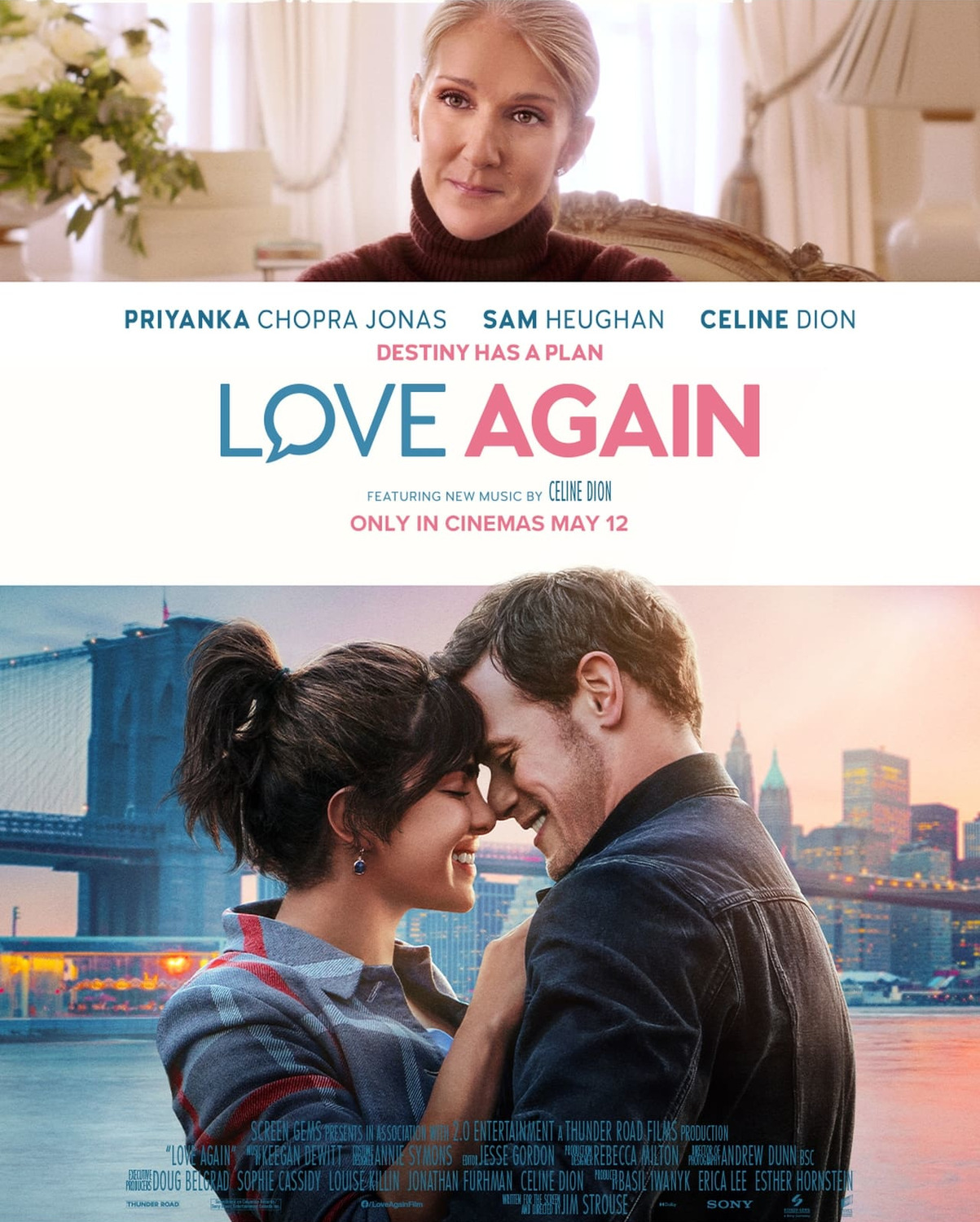 Extra Large Movie Poster Image for Love Again (#2 of 3)