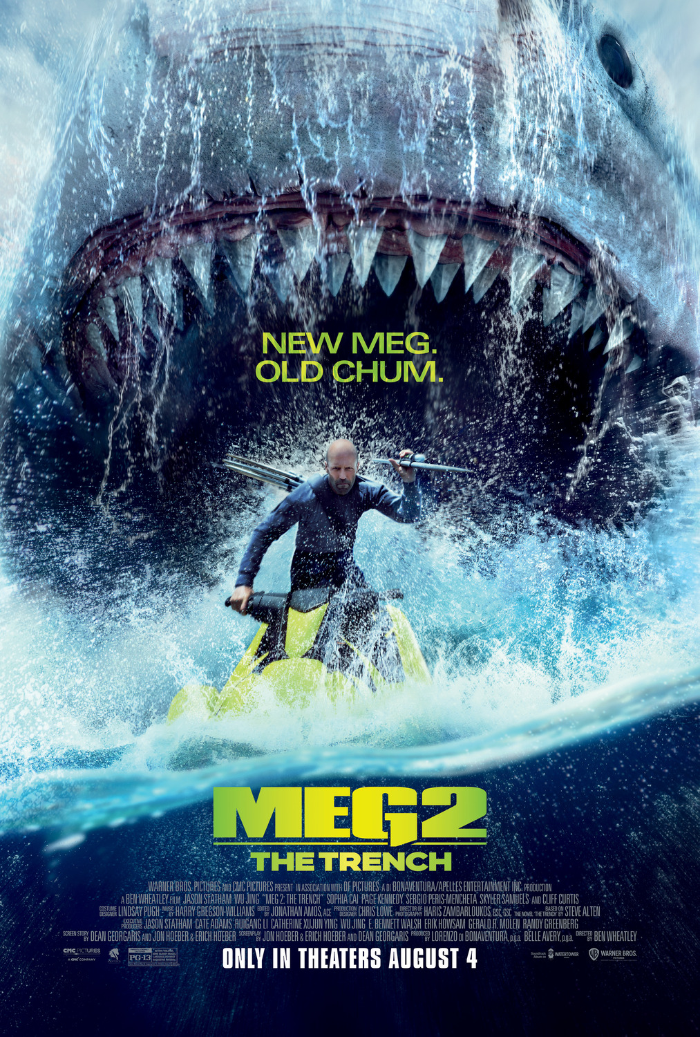 Extra Large Movie Poster Image for Meg 2: The Trench (#1 of 23)