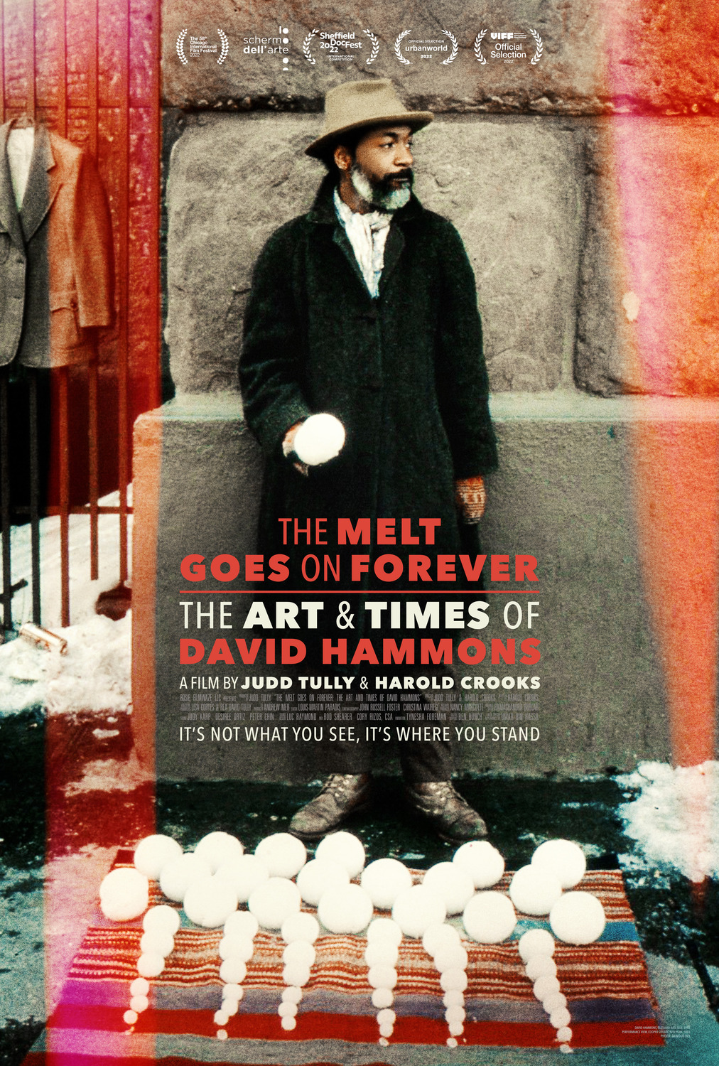 Extra Large Movie Poster Image for The Melt Goes on Forever: The Art & Times of David Hammons 