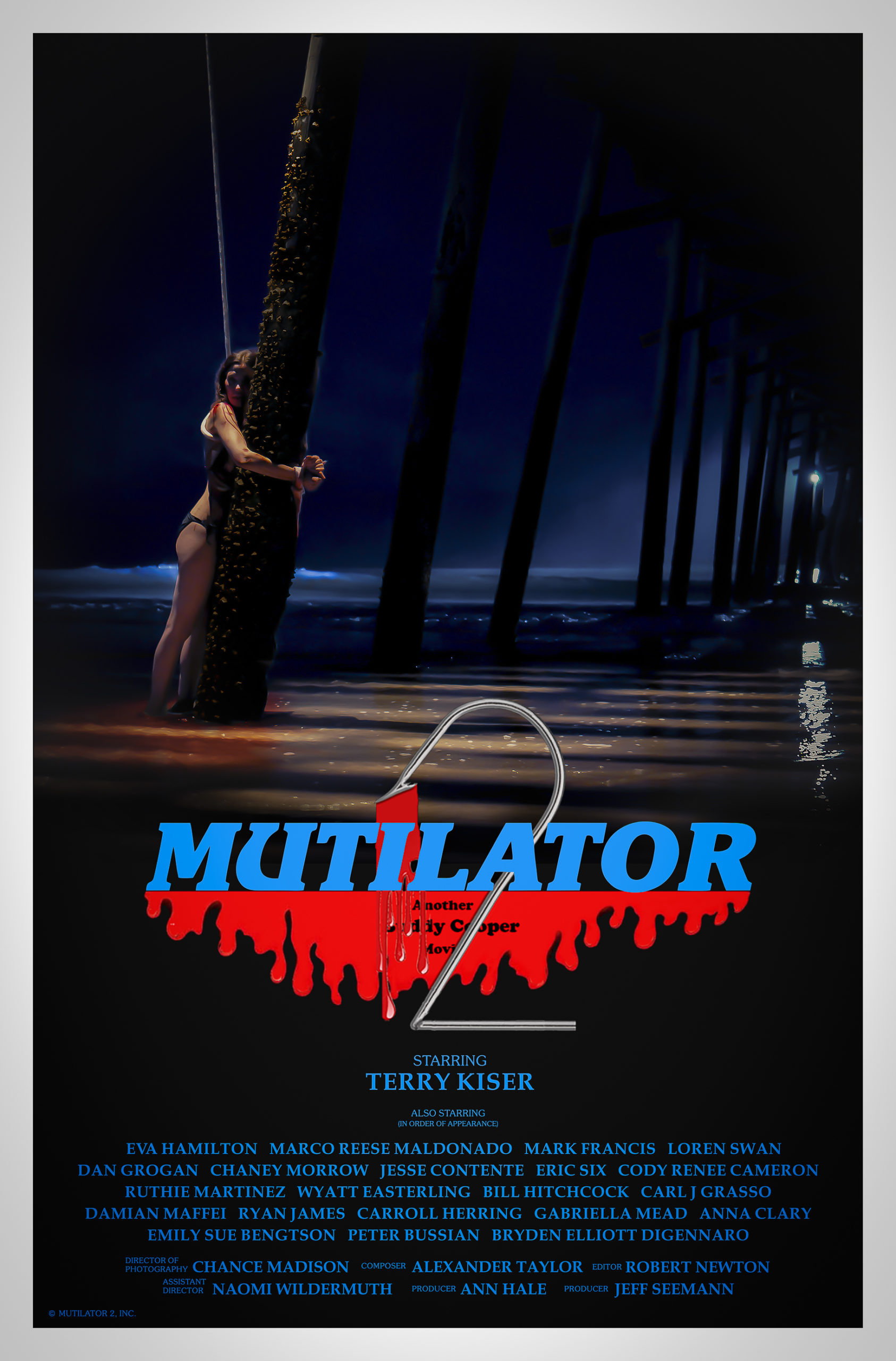 Mega Sized Movie Poster Image for Mutilator 2 