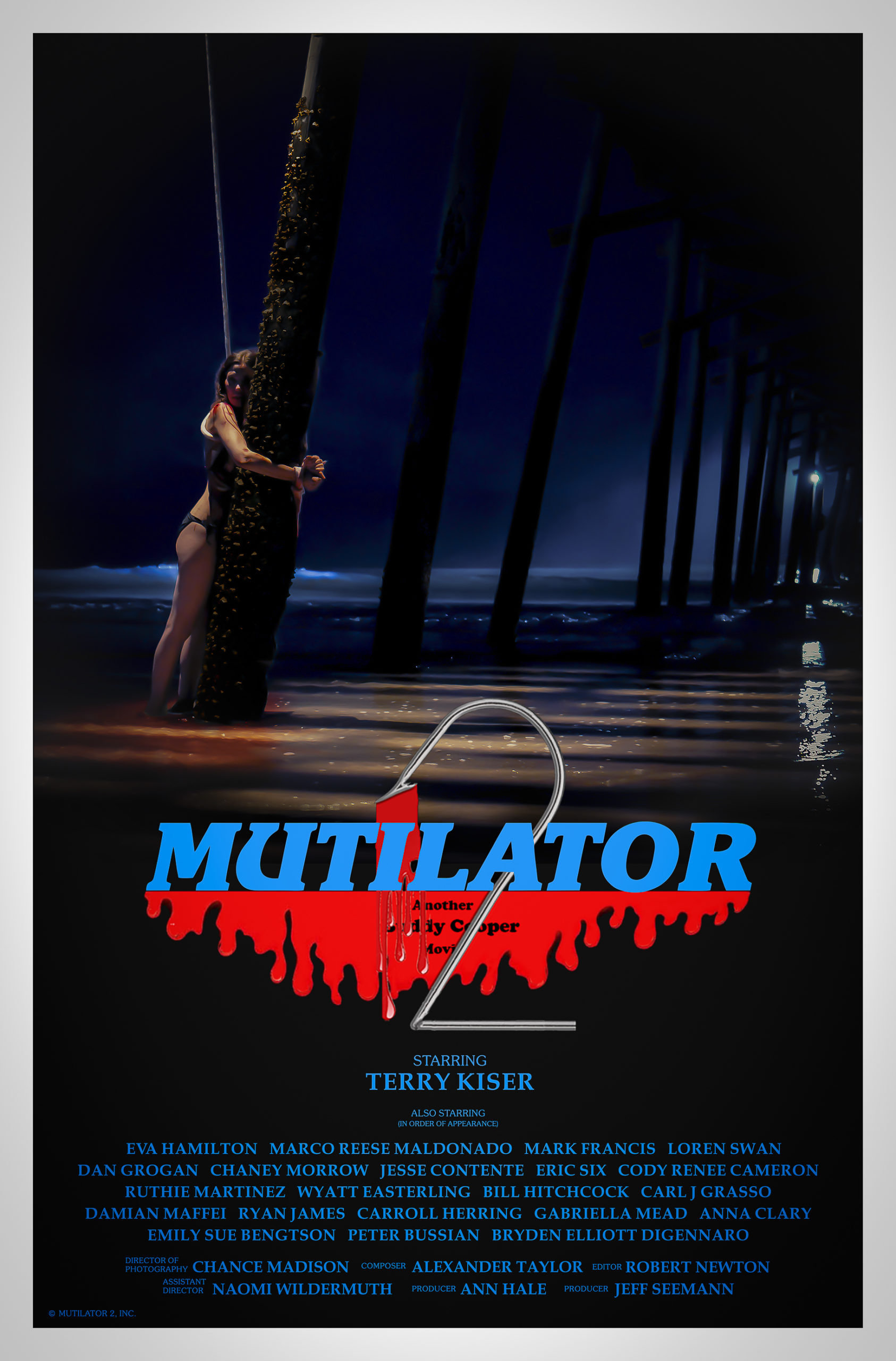 Mega Sized Movie Poster Image for Mutilator 2 