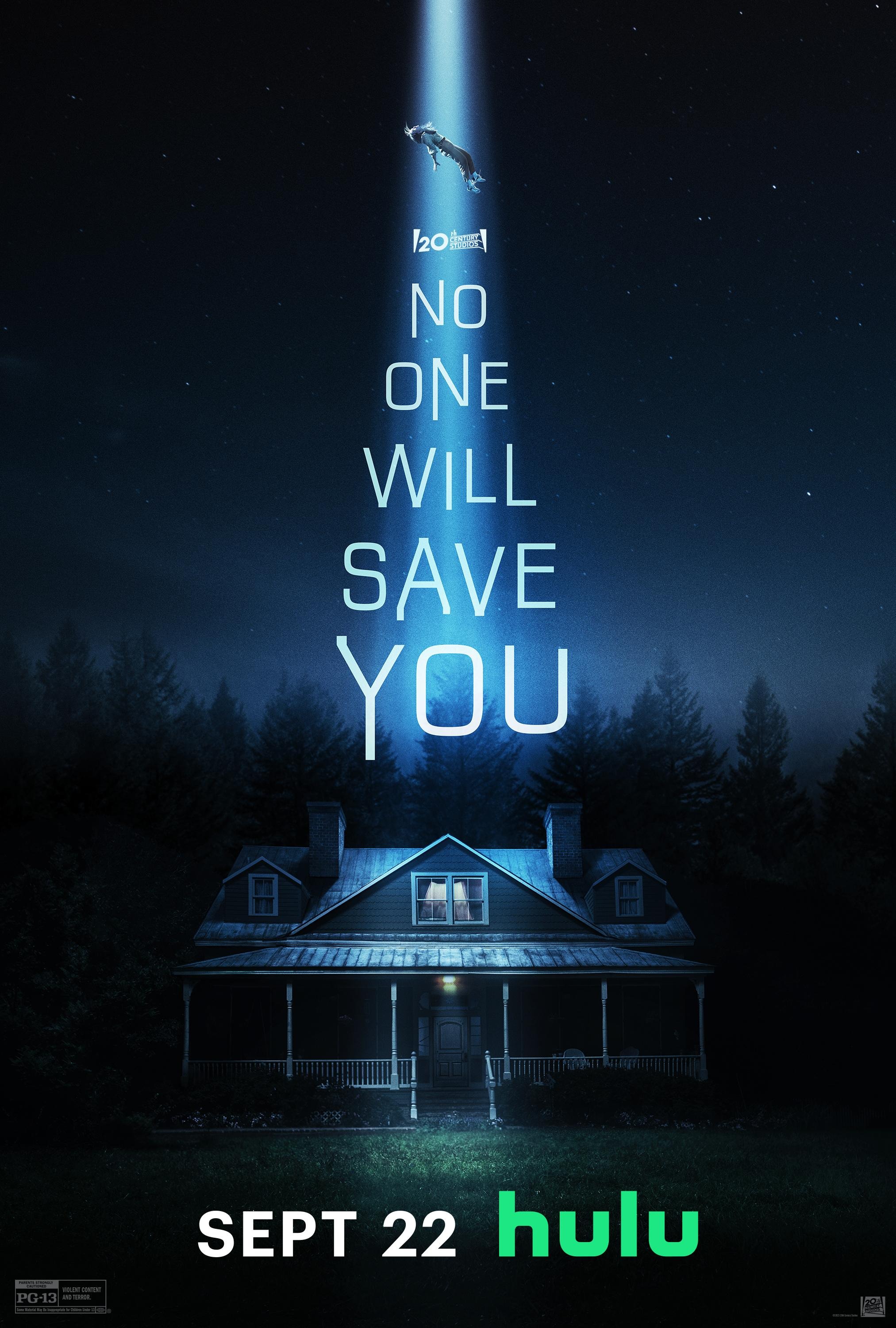 Mega Sized Movie Poster Image for No One Will Save You 