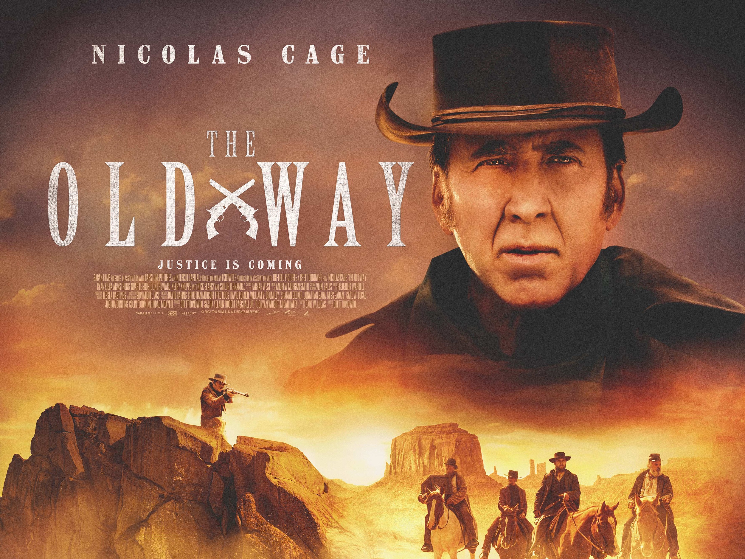 Mega Sized Movie Poster Image for The Old Way (#2 of 2)