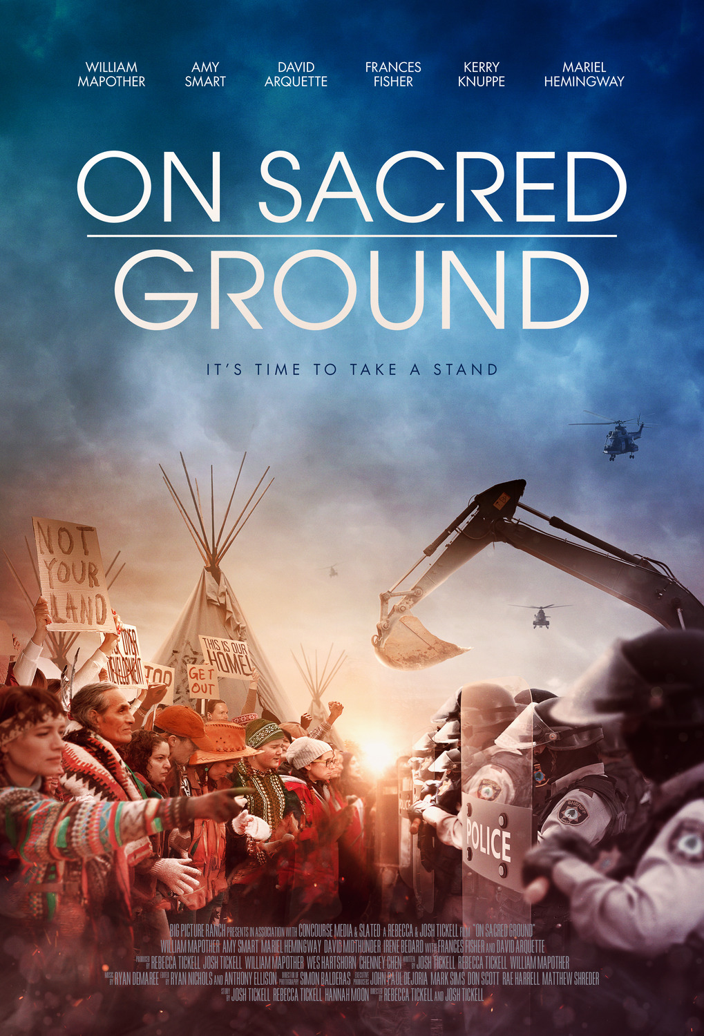 Extra Large Movie Poster Image for On Sacred Ground (#2 of 2)
