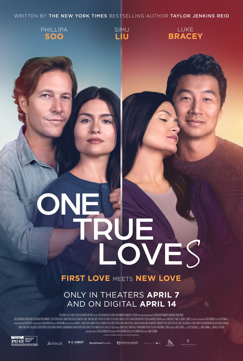 Extra Large Movie Poster Image for One True Loves 