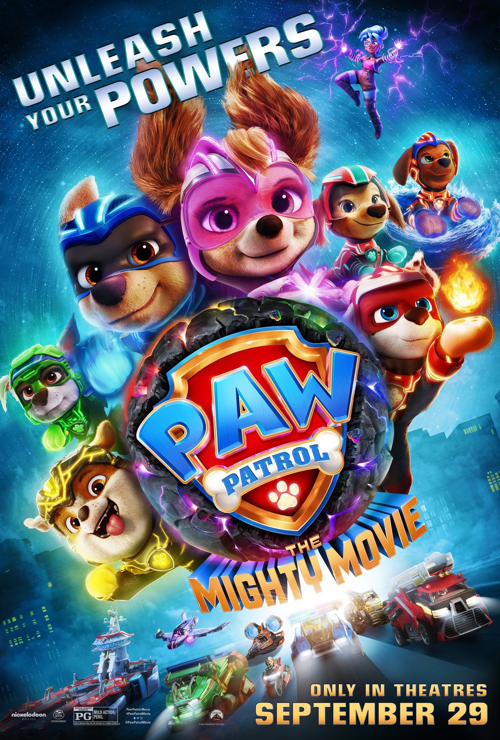 Extra Large Movie Poster Image for PAW Patrol: The Mighty Movie (#2 of 20)