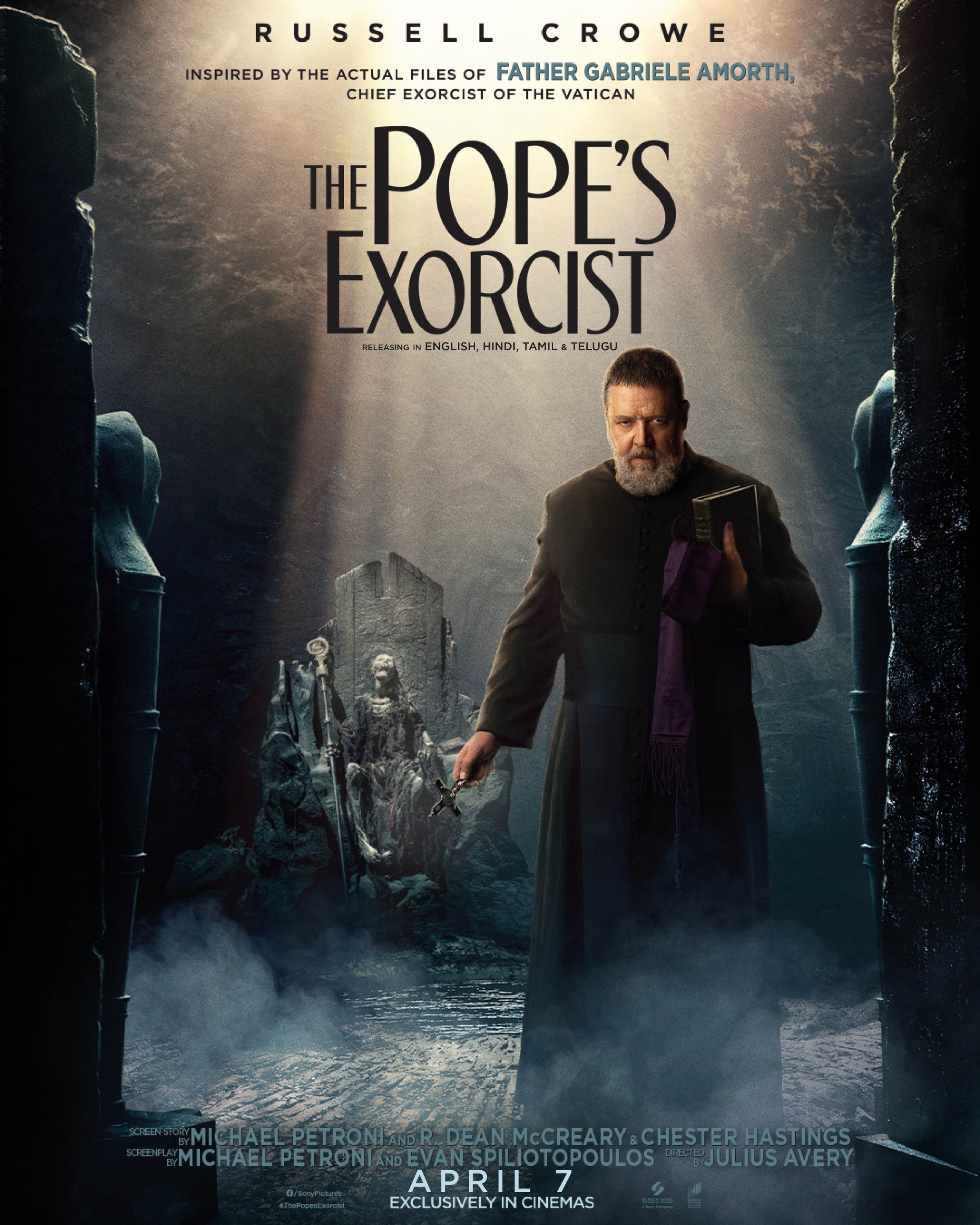 The Pope S Exorcist 4 Of 4 Mega Sized Movie Poster Image Imp Awards