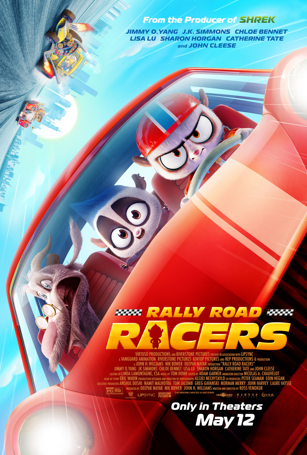 Extra Large Movie Poster Image for Rally Road Racers 