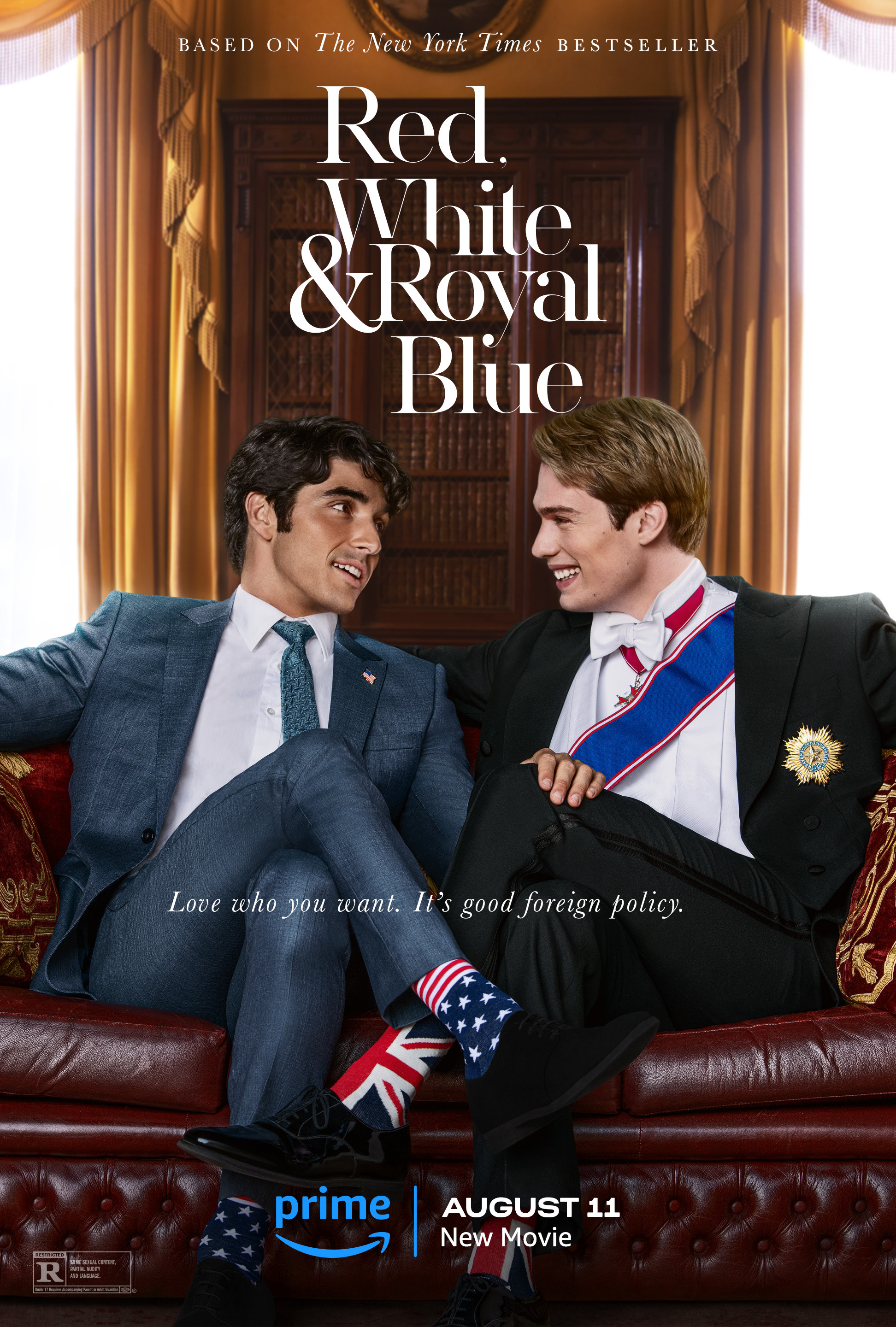 Mega Sized Movie Poster Image for Red, White & Royal Blue (#2 of 4)