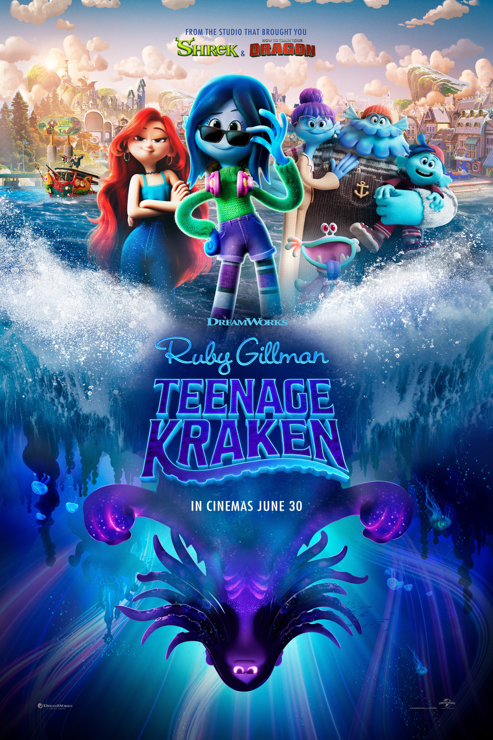 Extra Large Movie Poster Image for Ruby Gillman, Teenage Kraken (#2 of 6)