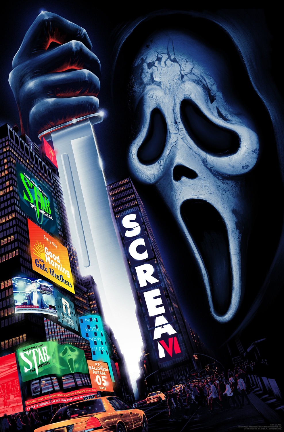 Extra Large Movie Poster Image for Scream 6 (#23 of 26)