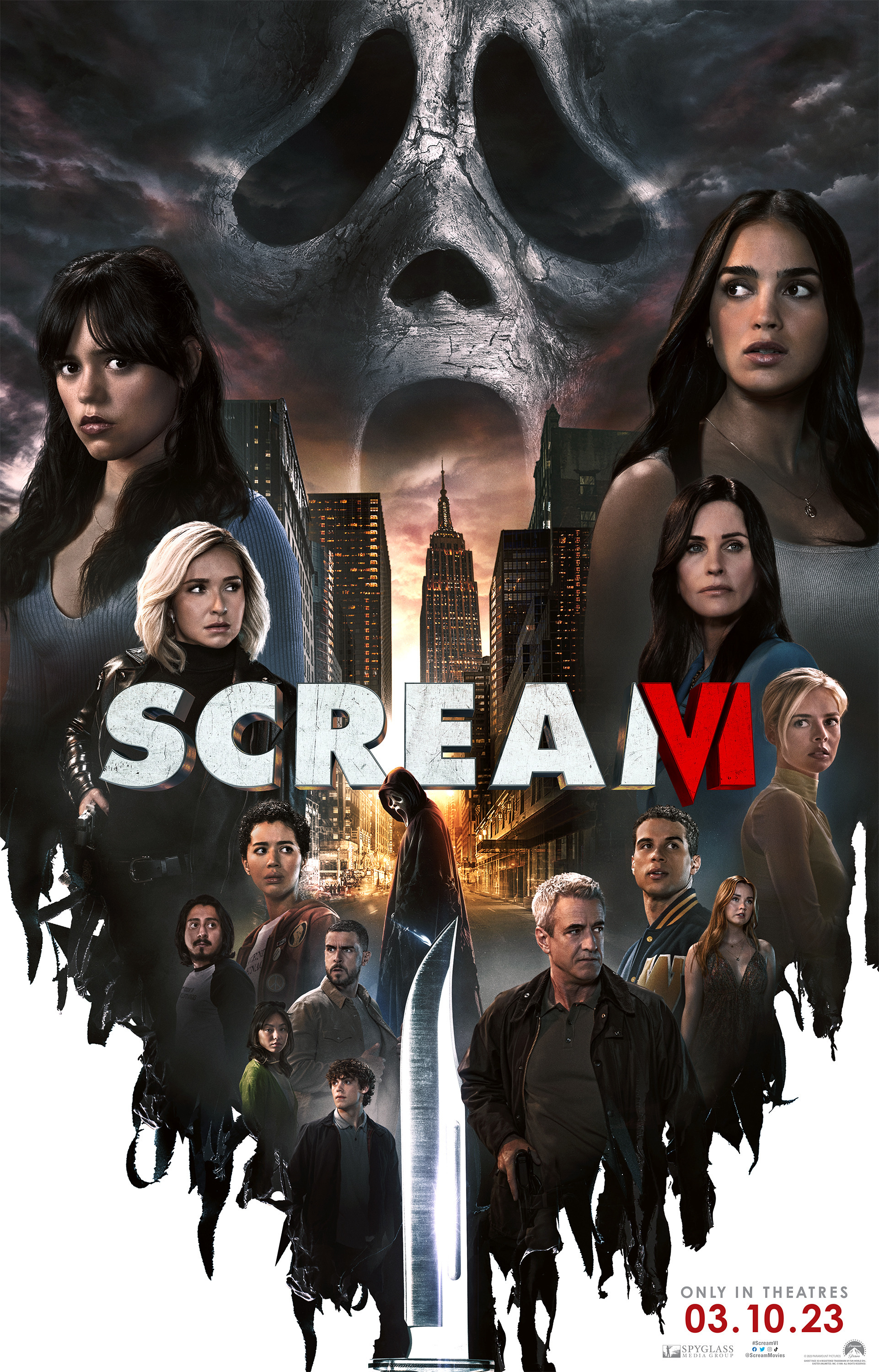 Mega Sized Movie Poster Image for Scream 6 (#4 of 25)