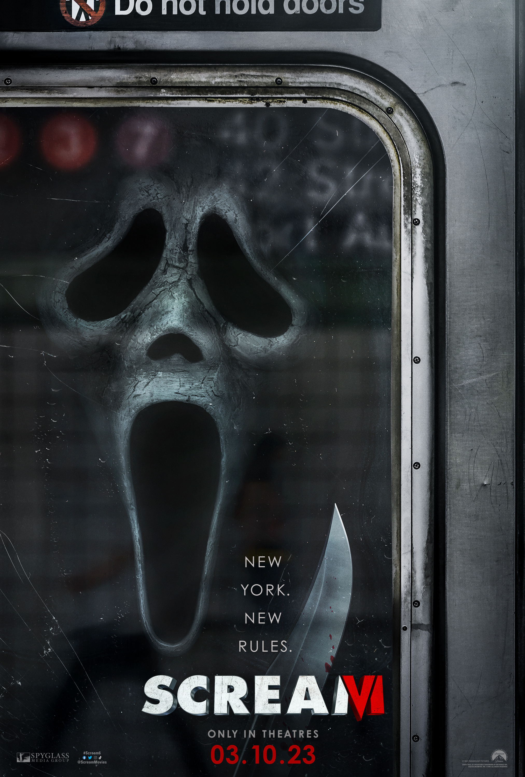 Mega Sized Movie Poster Image for Scream 6 (#1 of 26)
