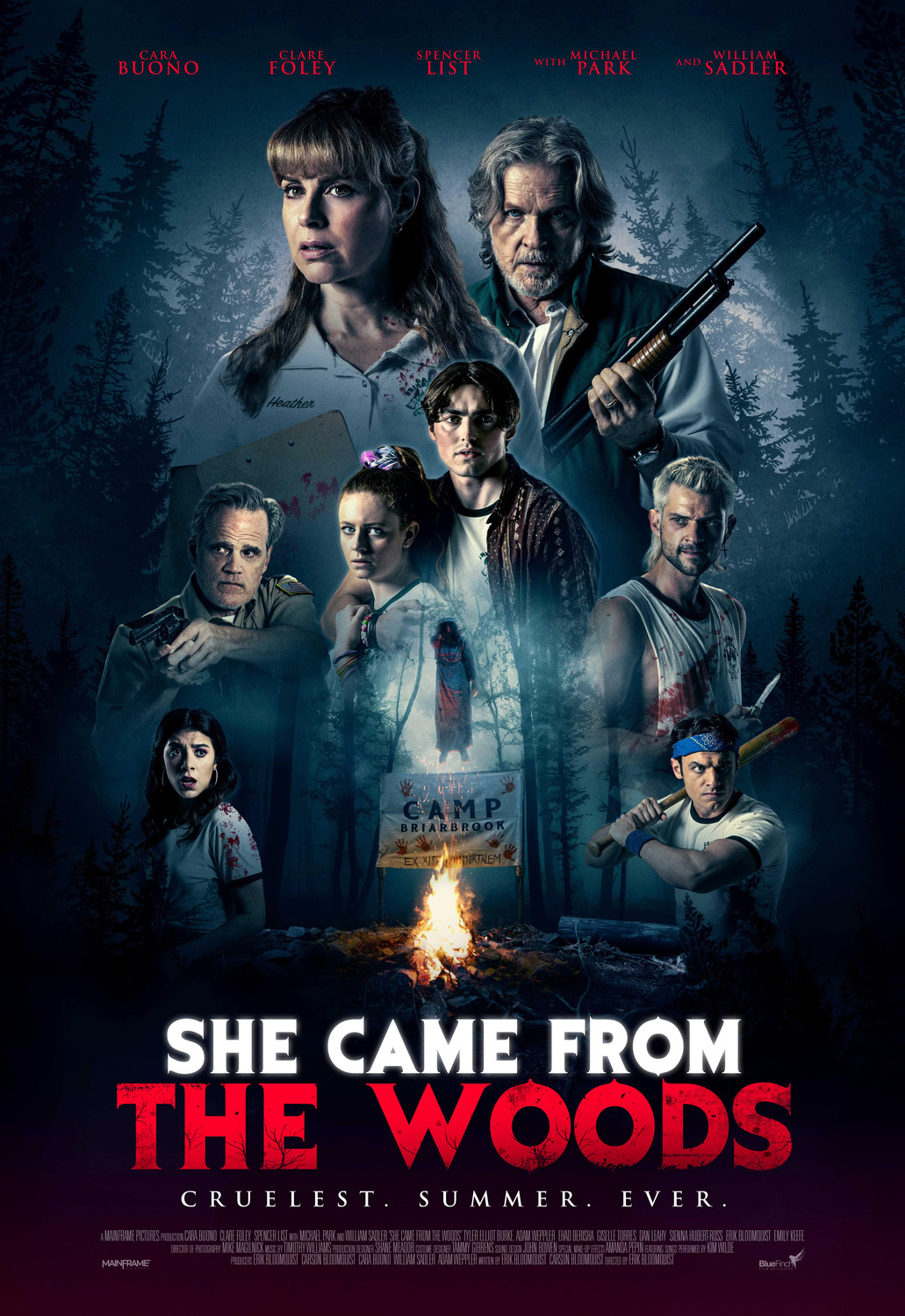 Extra Large Movie Poster Image for She Came from the Woods 