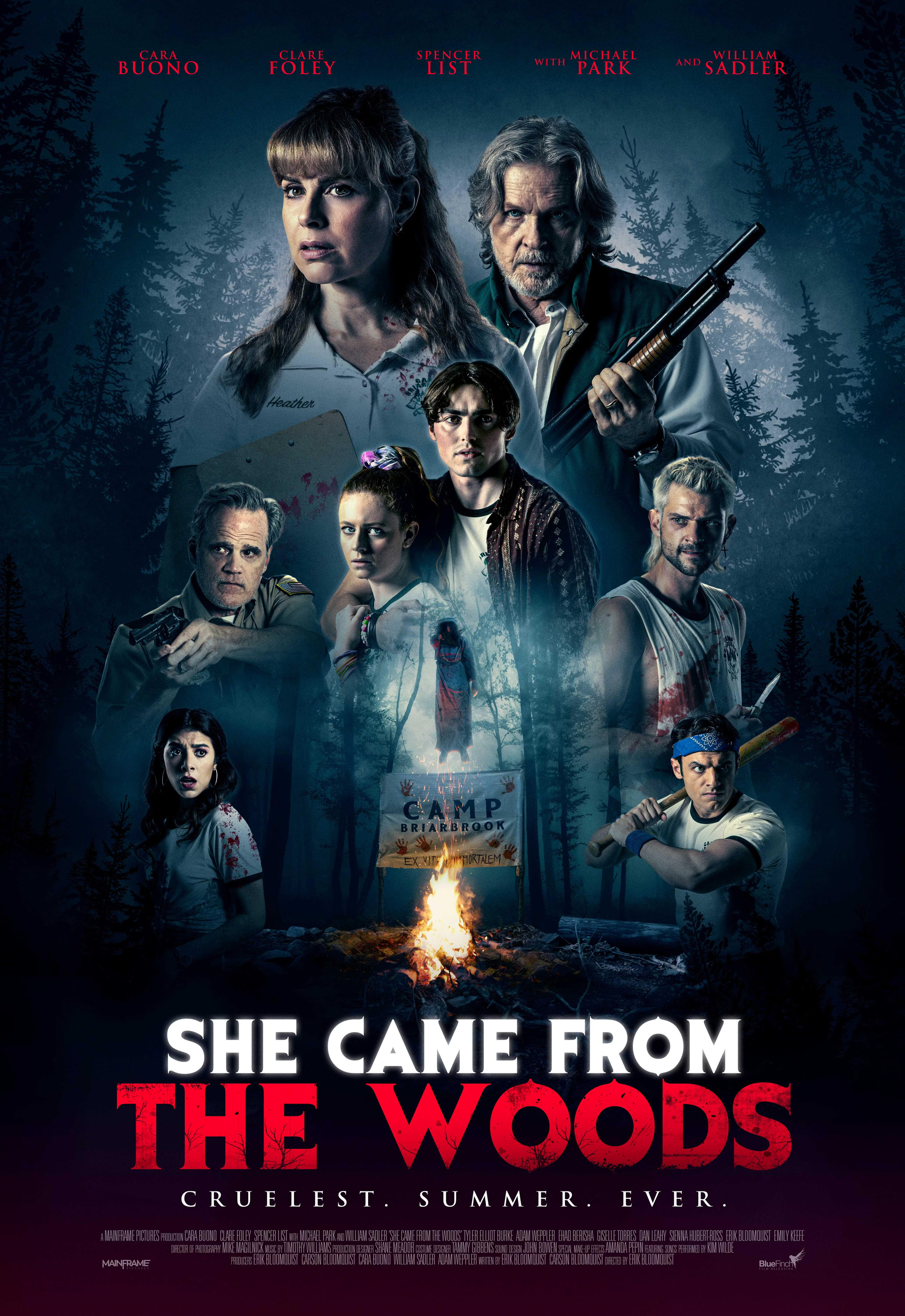 Mega Sized Movie Poster Image for She Came from the Woods 
