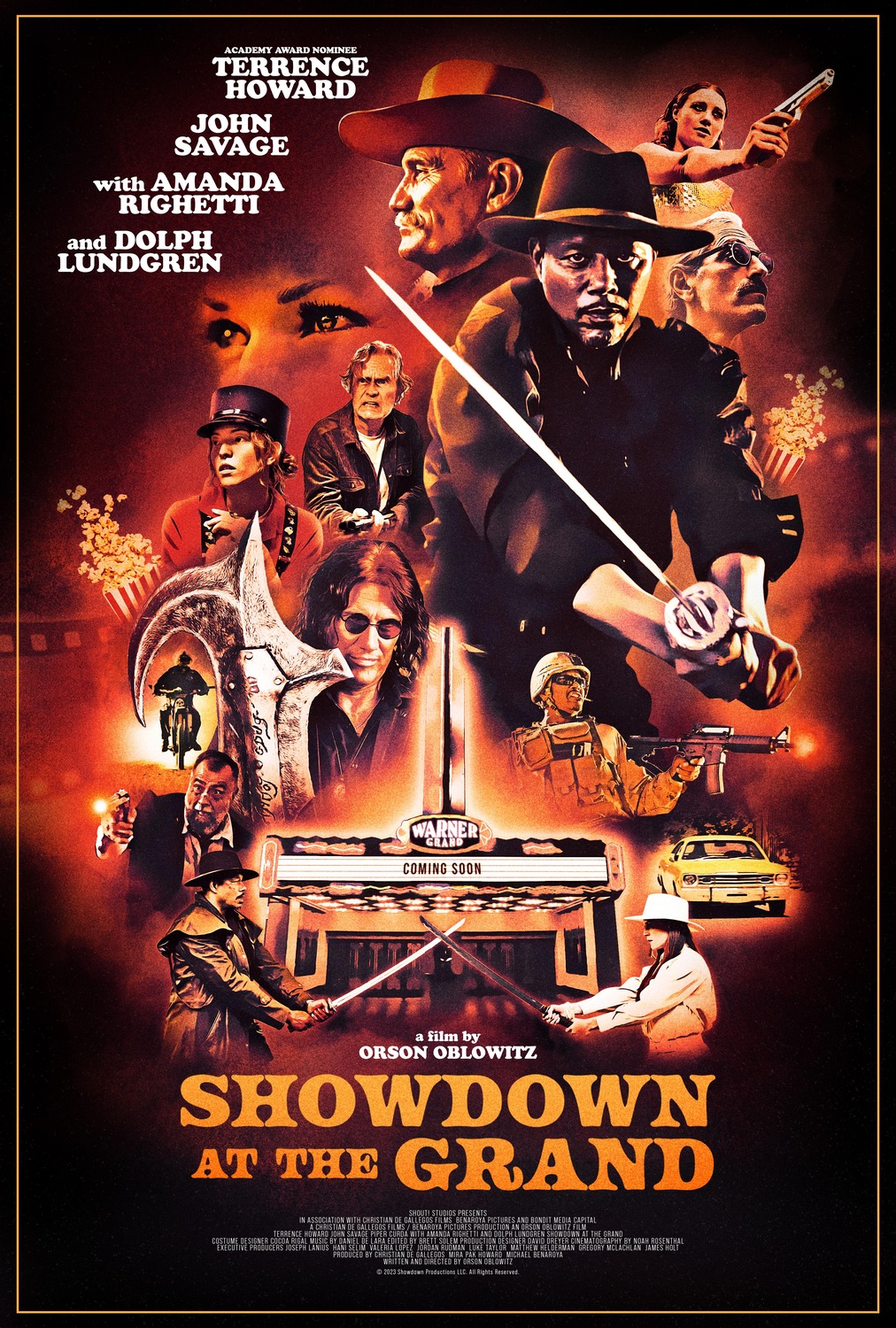 Showdown at the Grand Extra Large Movie Poster Image IMP Awards