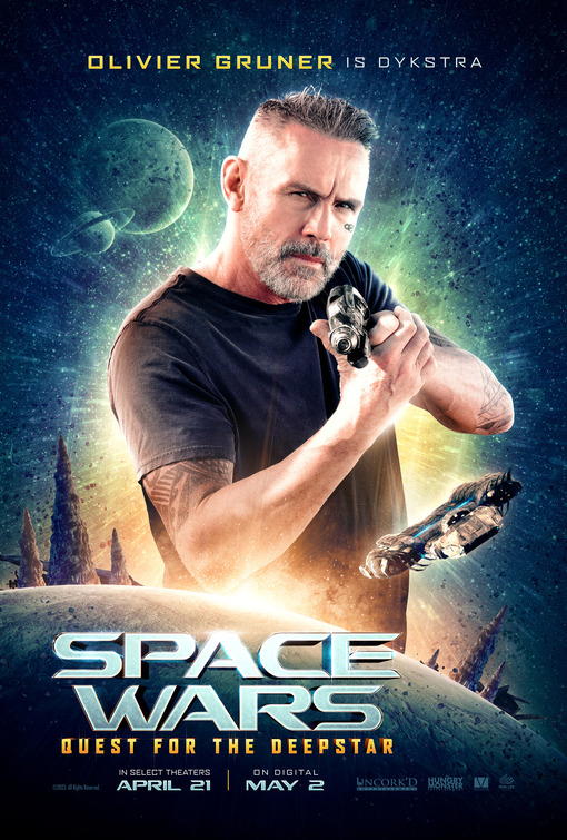 SPACE WARS : THE QUEST FOR DEEPSTAR ( 2022 Olivier Gruner ) Space Opera  Sci-Fi Movie Review 