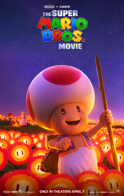 Super Mario MOVIE: Official New Theatrical Poster Shows Off 8 Main  Characters