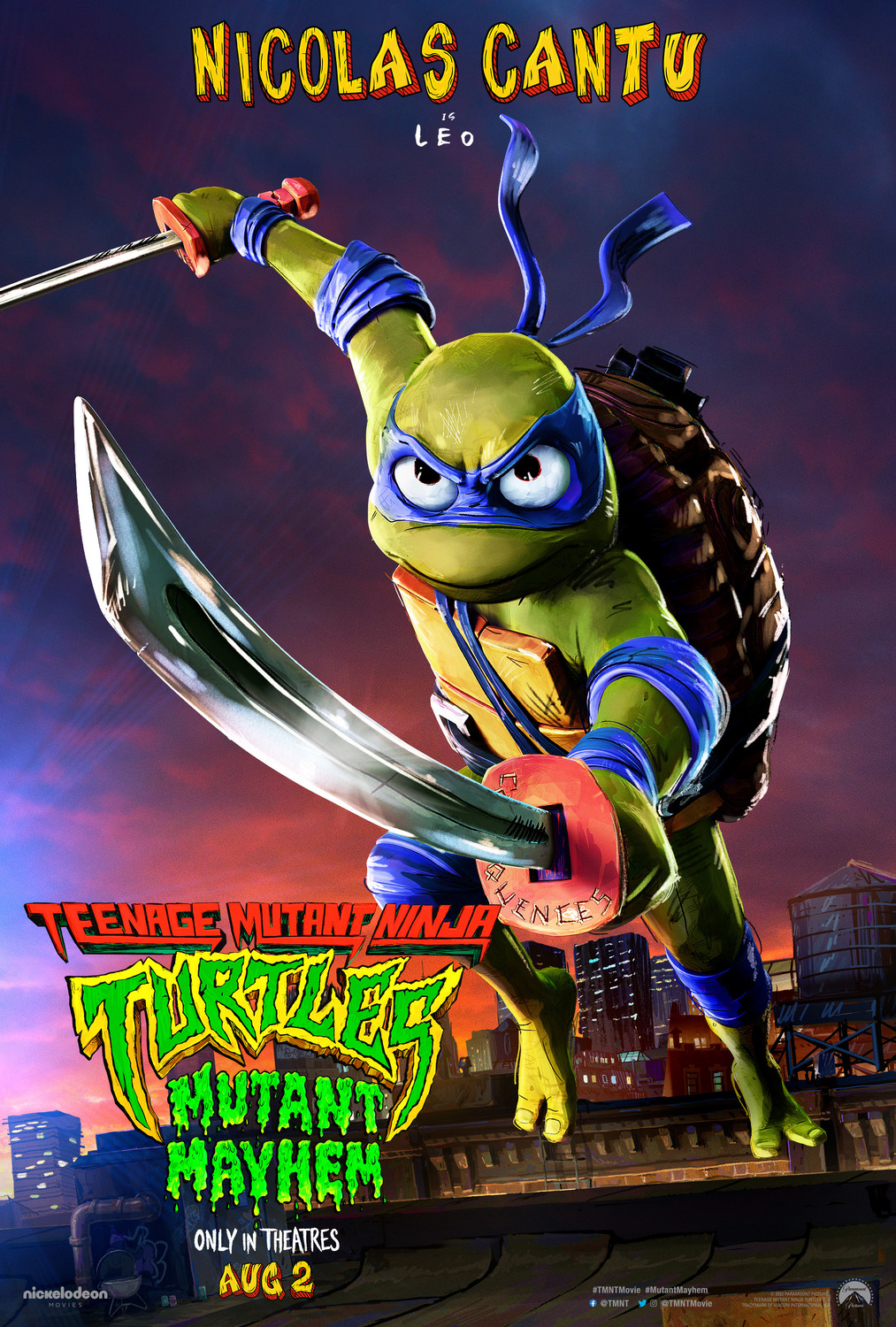 Extra Large Movie Poster Image for Teenage Mutant Ninja Turtles: Mutant Mayhem (#19 of 48)