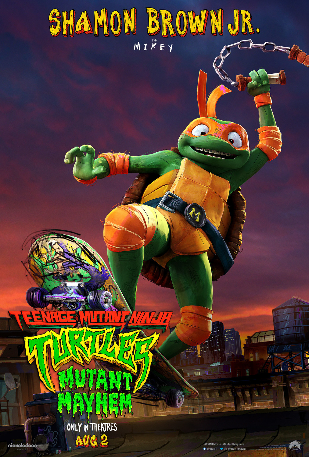 Extra Large Movie Poster Image for Teenage Mutant Ninja Turtles: Mutant Mayhem (#20 of 48)