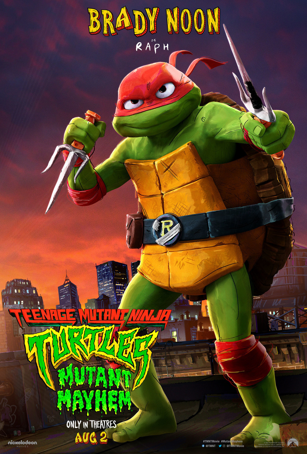 Extra Large Movie Poster Image for Teenage Mutant Ninja Turtles: Mutant Mayhem (#22 of 48)