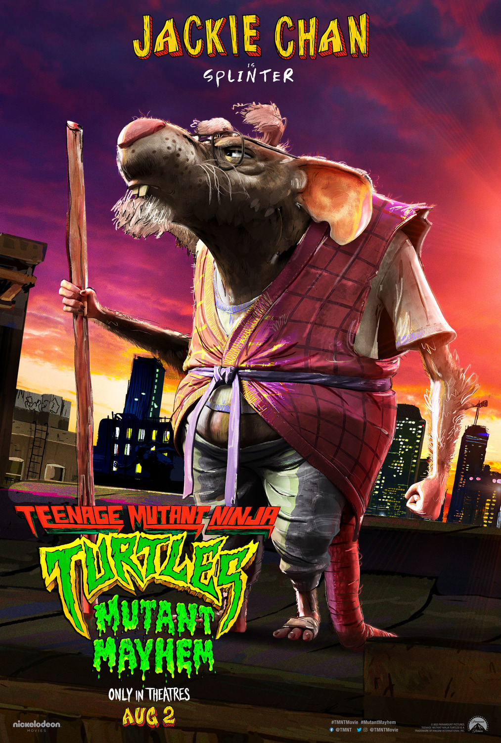 Extra Large Movie Poster Image for Teenage Mutant Ninja Turtles: Mutant Mayhem (#23 of 48)