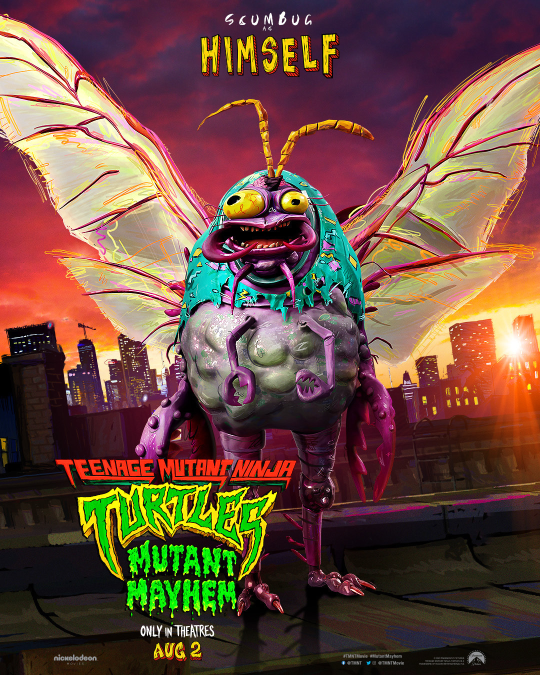 Extra Large Movie Poster Image for Teenage Mutant Ninja Turtles: Mutant Mayhem (#25 of 48)