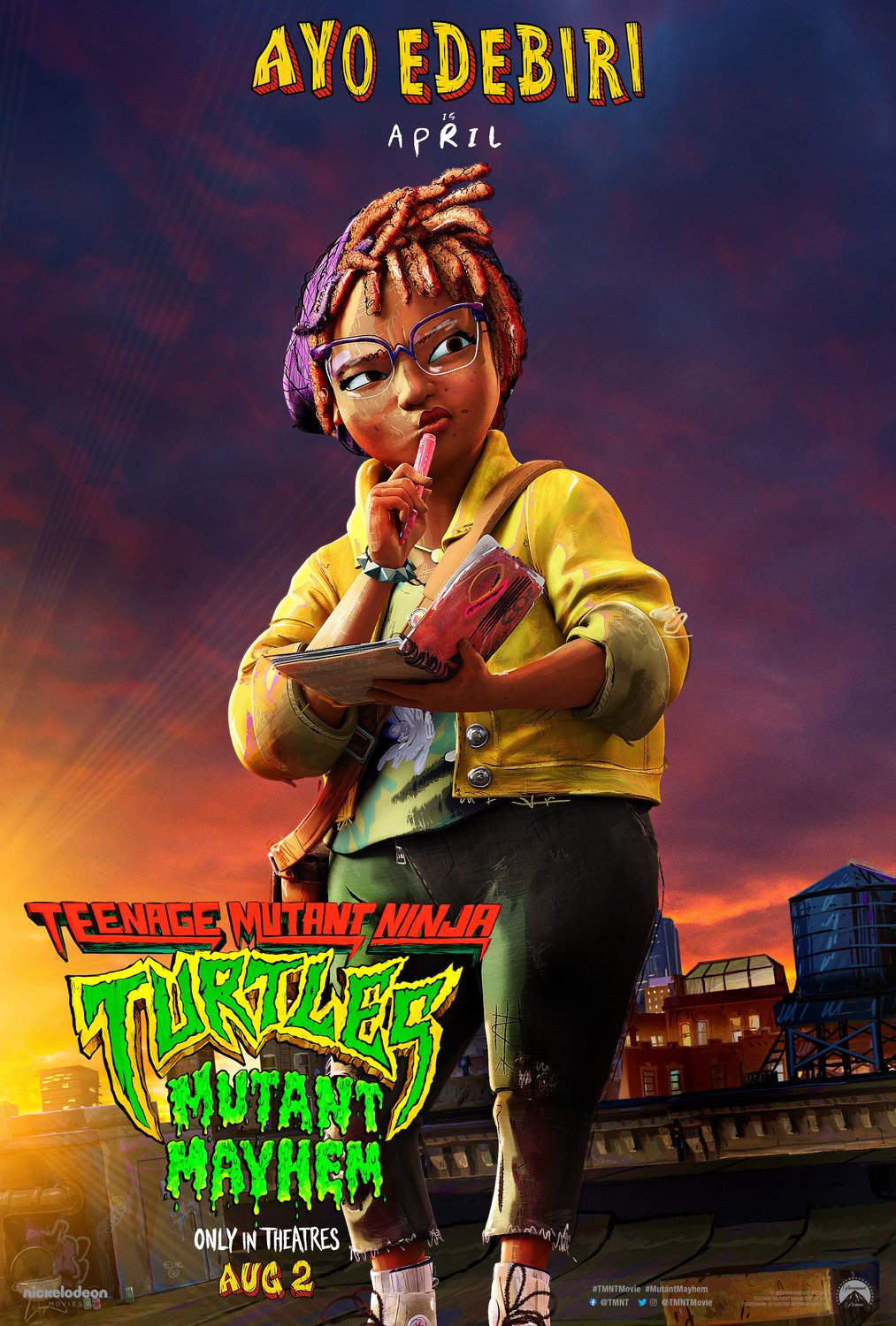 Extra Large Movie Poster Image for Teenage Mutant Ninja Turtles: Mutant Mayhem (#26 of 48)